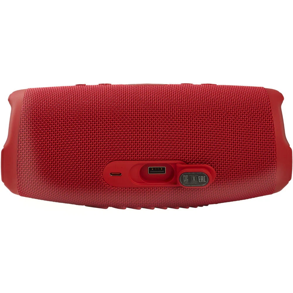 JBL Charge 5 Portable Waterproof Bluetooth Speaker with Powerbank (Red) - Image 4