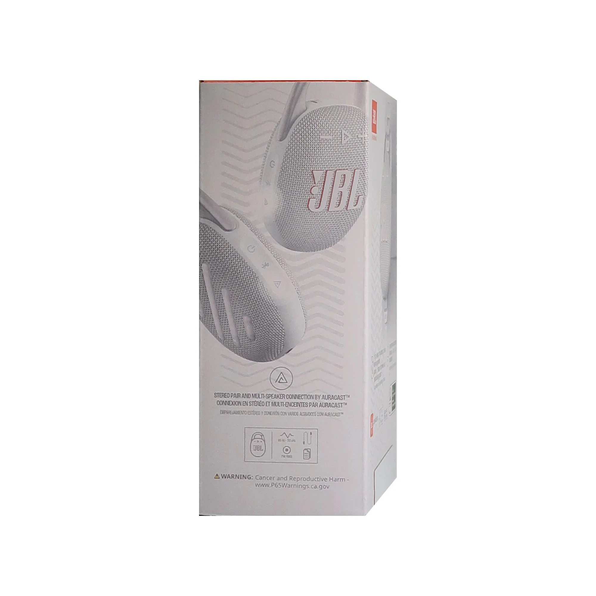 JBL Clip 5 Portable Waterproof Wireless Speaker (White) with JBL T110 In-Ear Headphones (Black) - Image 18