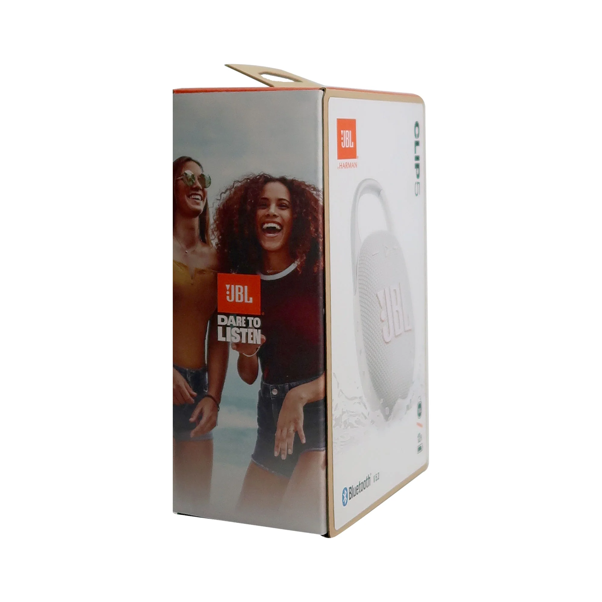 JBL Clip 5 Portable Waterproof Wireless Speakers (White) - 2 Units - Image 6