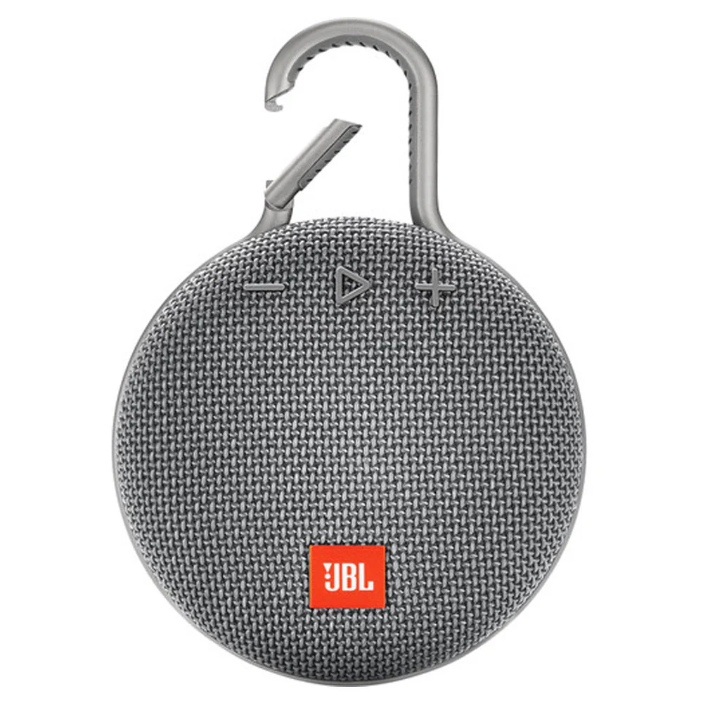 2 Units JBL Clip 3 Portable Waterproof Wireless Bluetooth Speaker Gray - Image 4