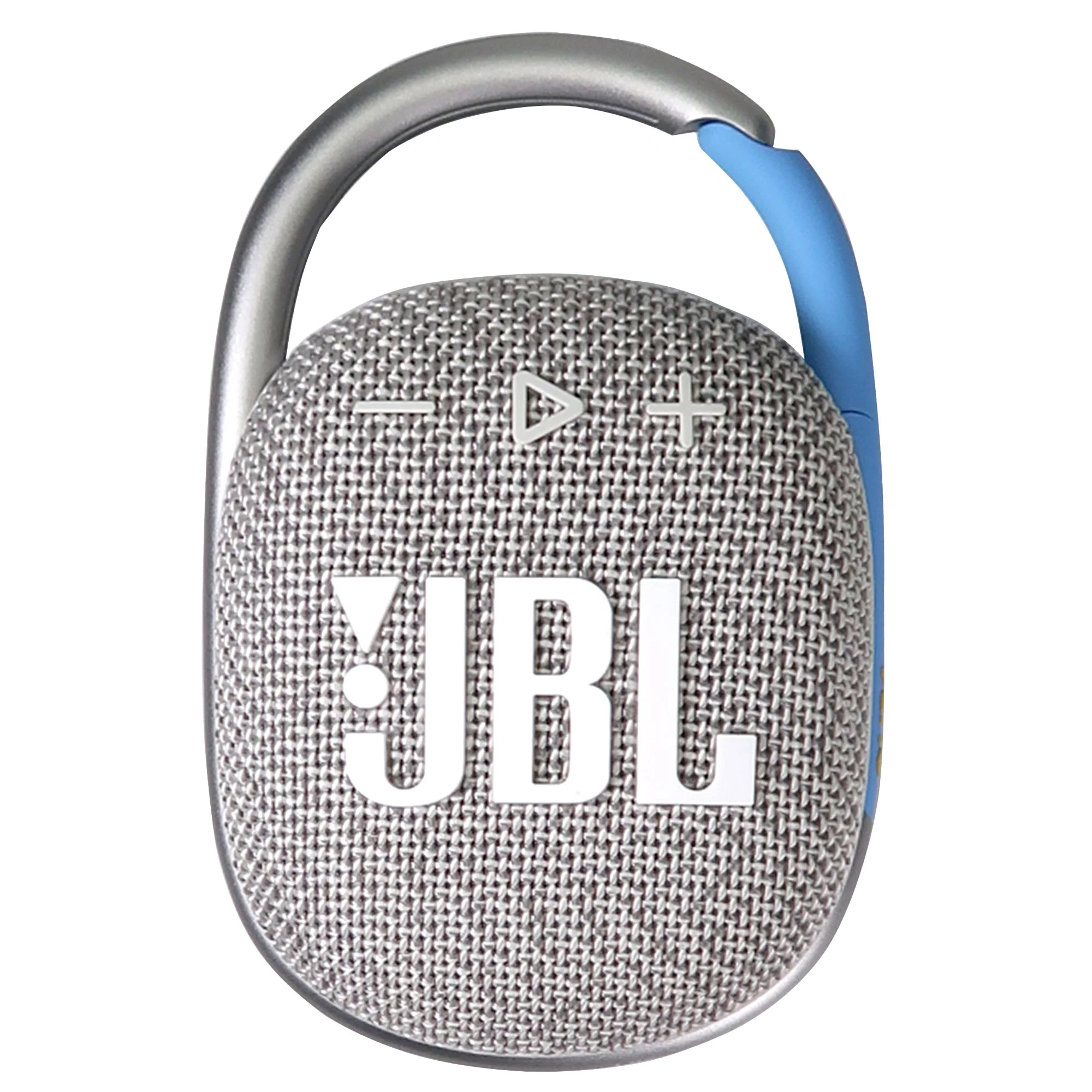 JBL Clip 4 Eco Ultra-Portable Waterproof Bluetooth Speaker (Cloud White) with Soft Pouch Bag - Image 2