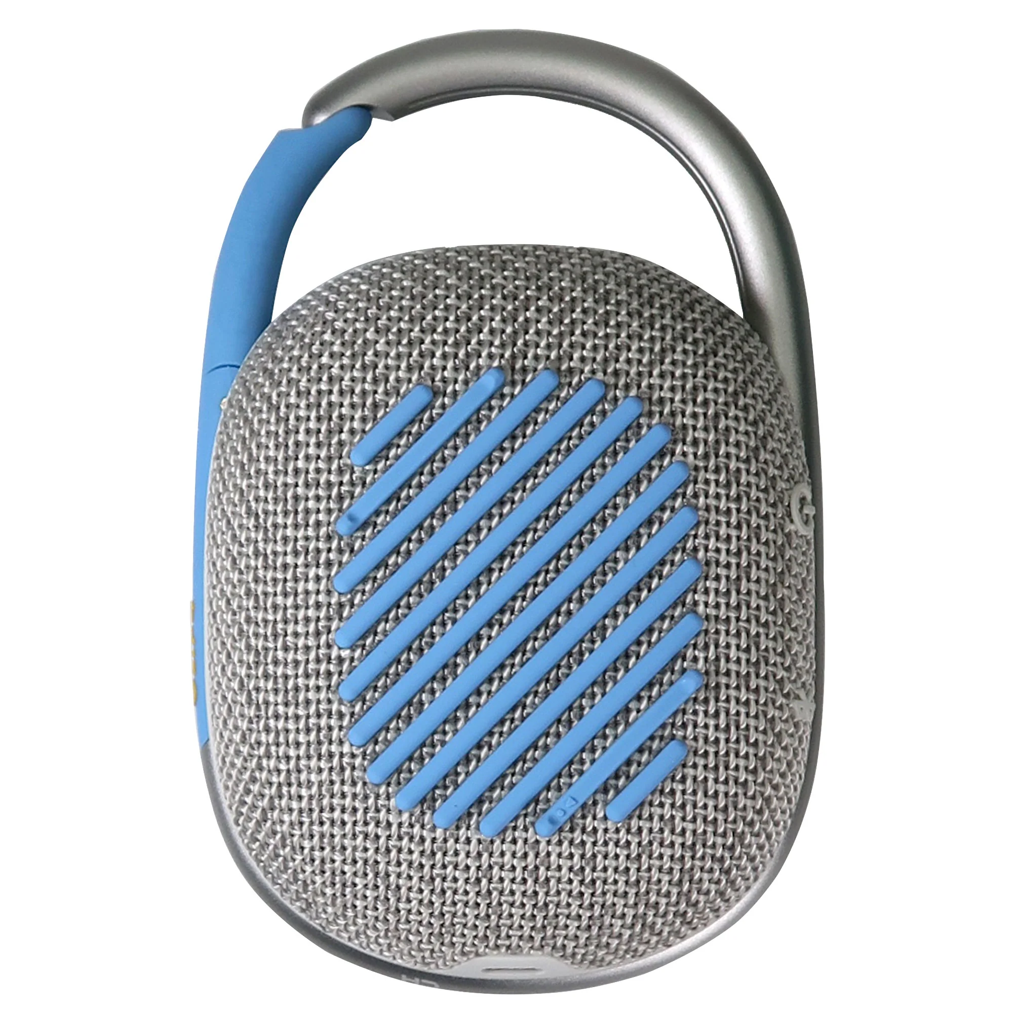 JBL Clip 4 Eco Ultra-Portable Waterproof Bluetooth Speaker (Cloud White) with Soft Pouch Bag - Image 3