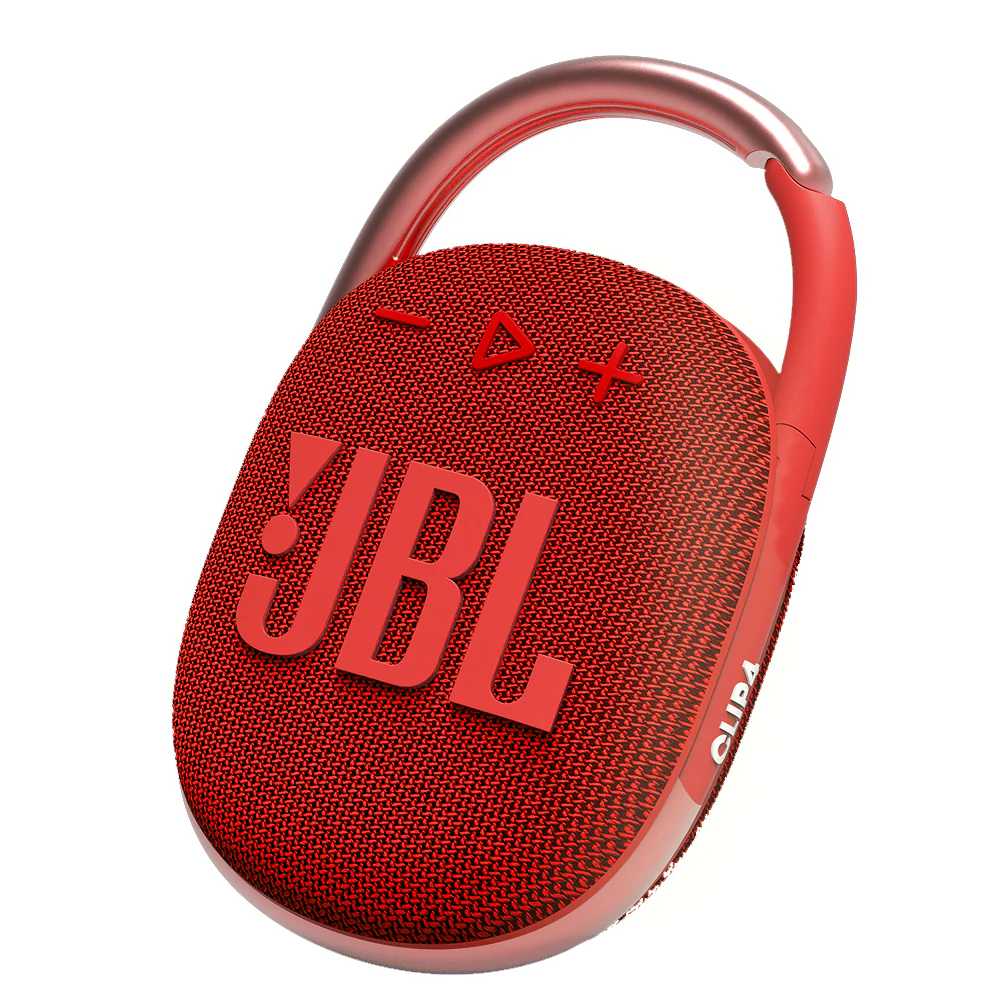 JBL Clip 4 Portable Bluetooth Speaker (Red) - Image 3