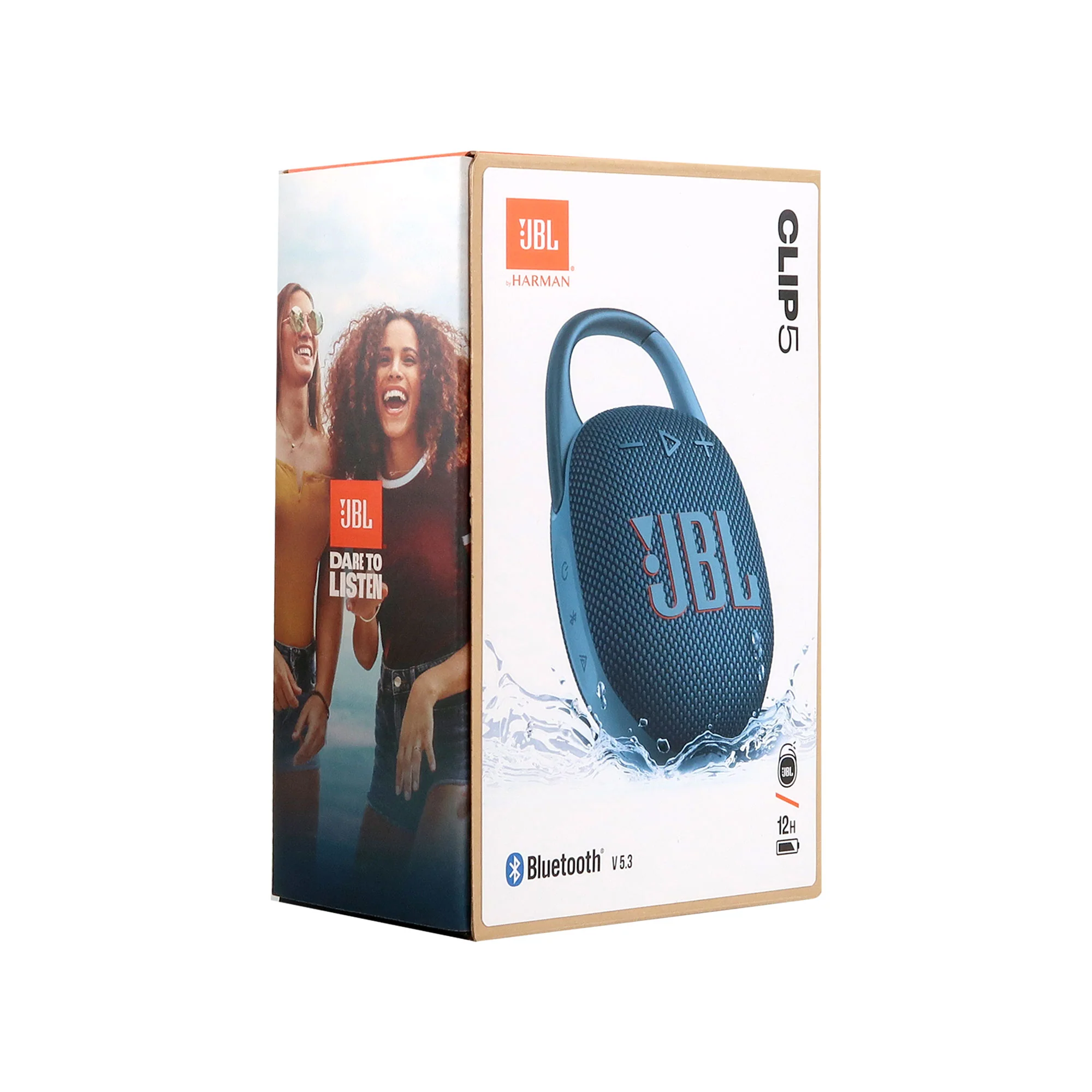 JBL FLIP 6 Wireless Portable Waterproof Speaker (Blue) with JBL Clip 5 Portable Waterproof Wireless Speaker (Blue) - Image 11