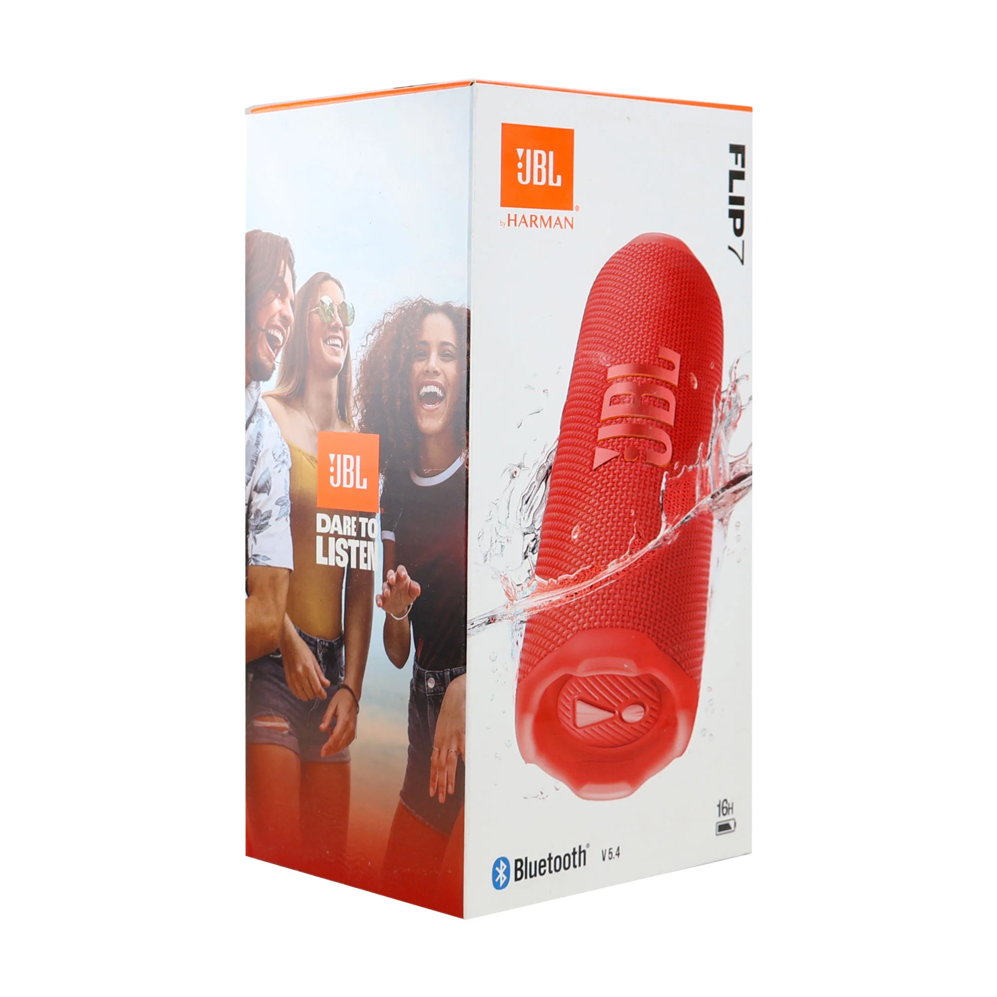 JBL Flip 7 Portable Waterproof Bluetooth Speaker (Red) - Image 6