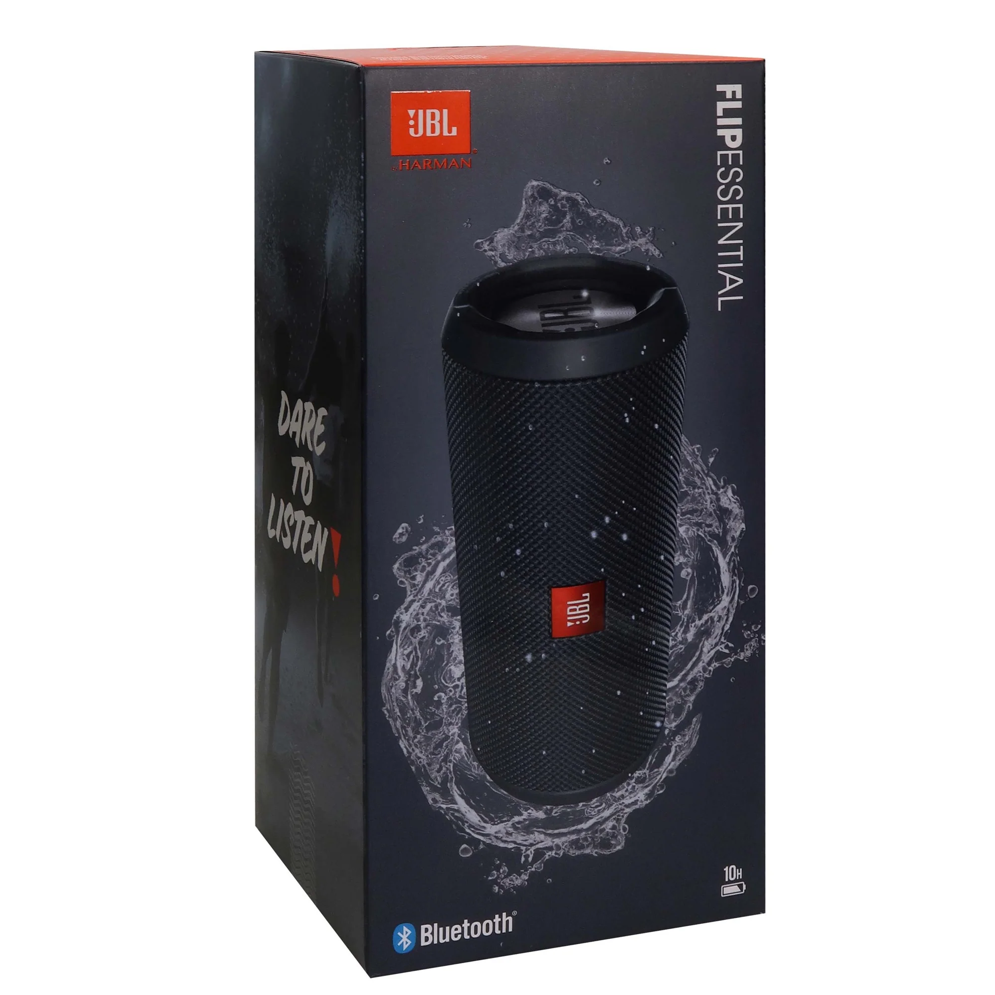 2x JBL Flip Essential Bluetooth Speaker (Black) - Image 8