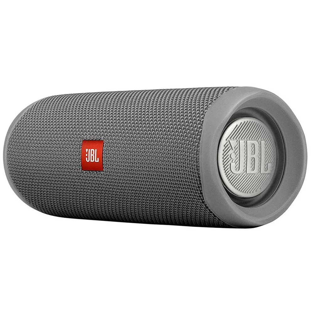 JBL FLIP 5 Waterproof Portable Waterproof Speaker - Gray with 8" Padded Case - Image 3