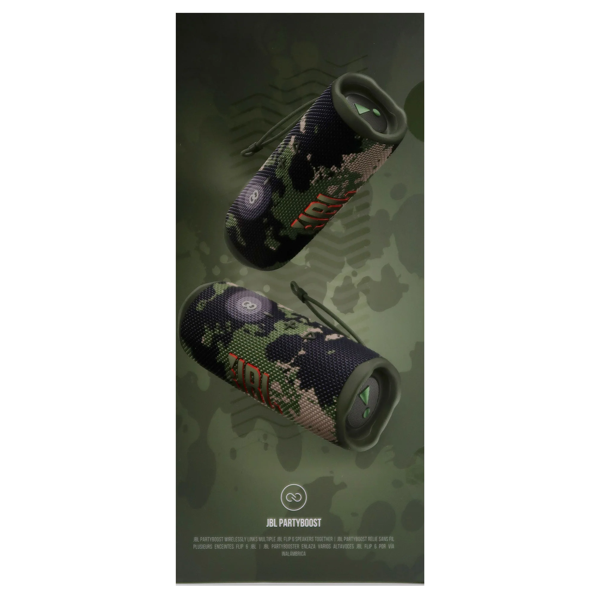 JBL Flip 6 Portable Waterproof Bluetooth Speaker (Squad) with Vivitar Premium Lens Case 8" - Image 9