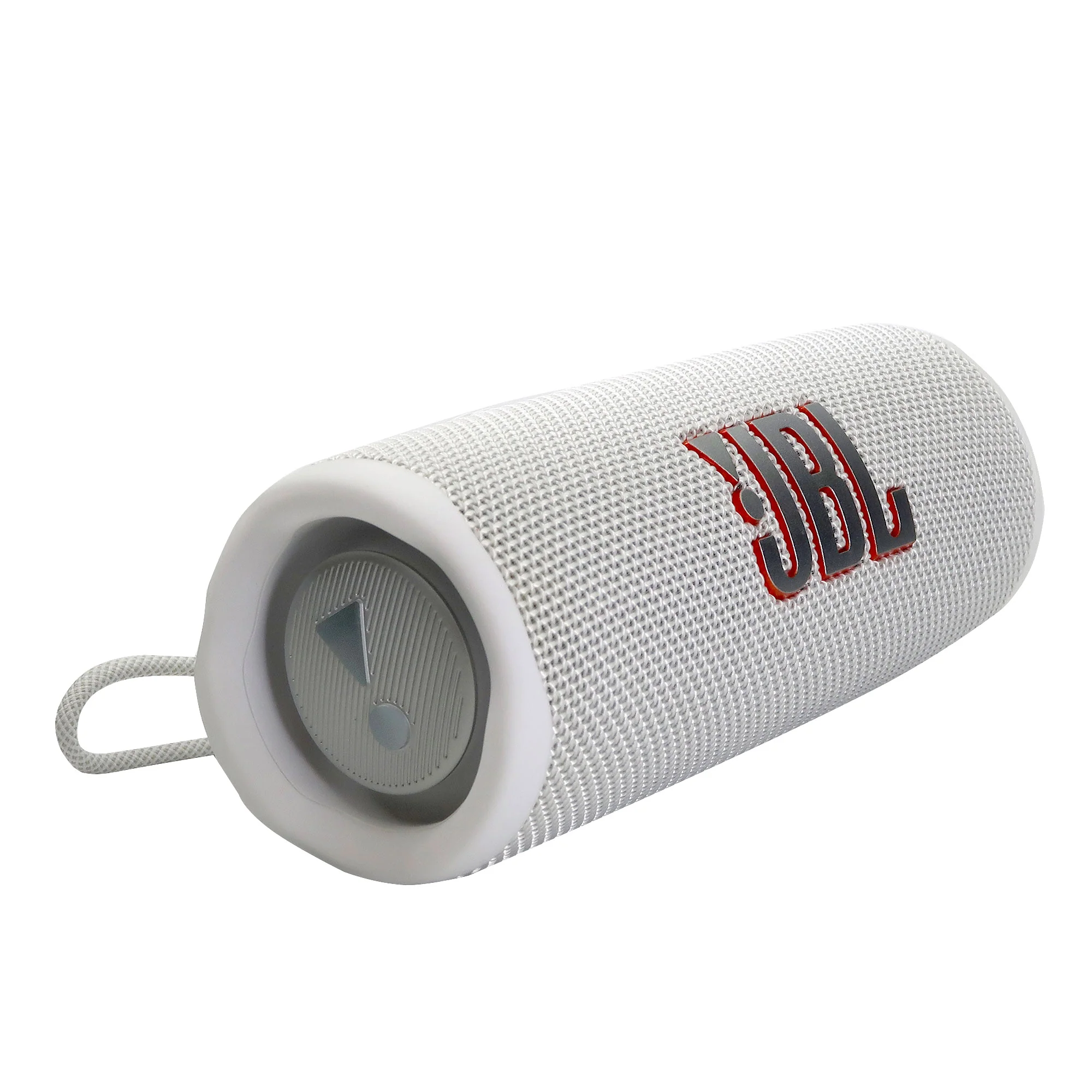 JBL Flip 6 Portable Waterproof Bluetooth Speaker (White) - Image 3