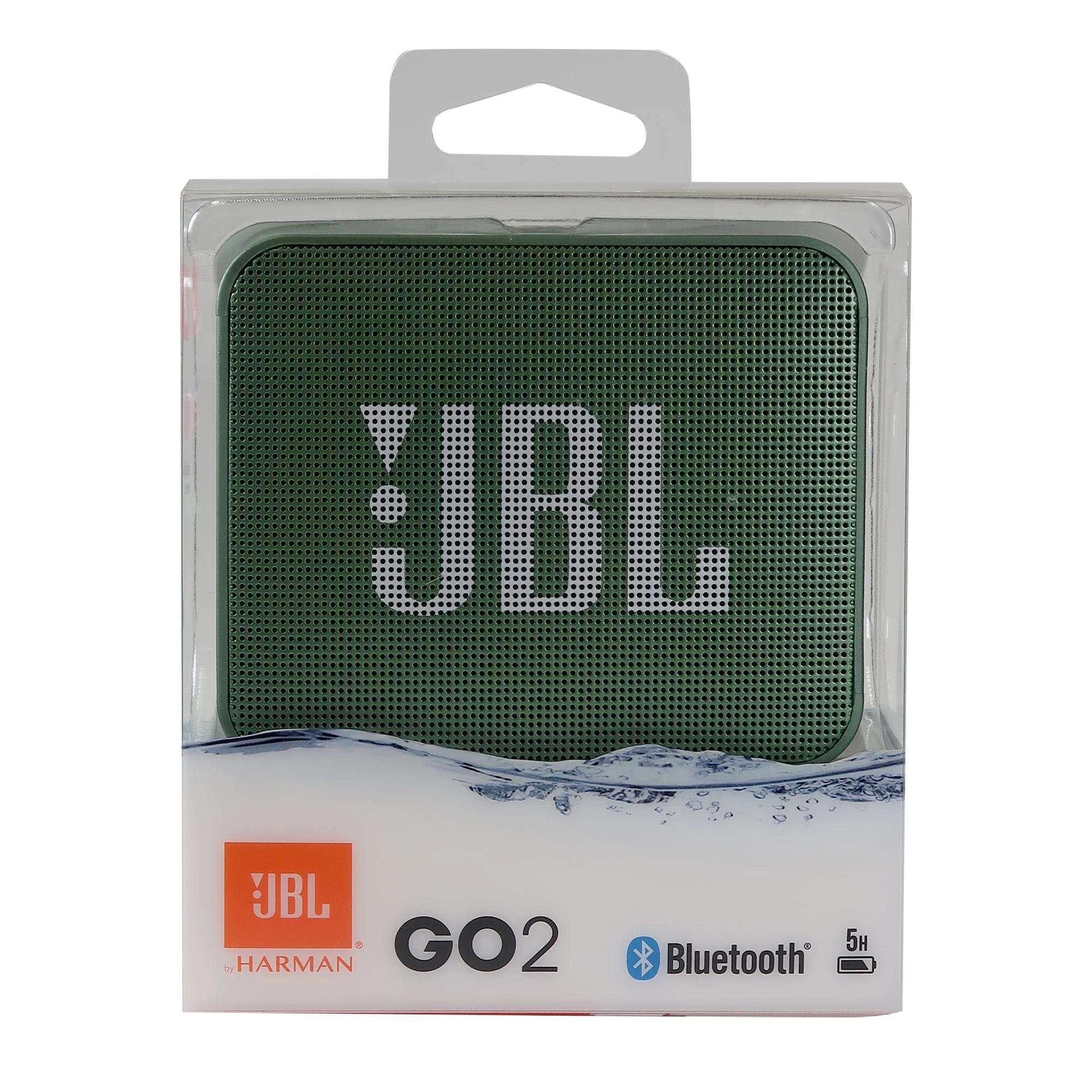 JBL GO 2 Portable Wireless Waterproof Speaker (Moss Green) - Image 5