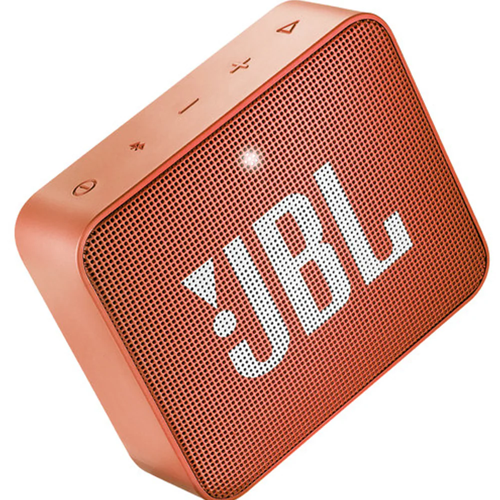 JBL Go 2 Wireless Waterproof Bluetooth Speaker Coral Orange - Image 3