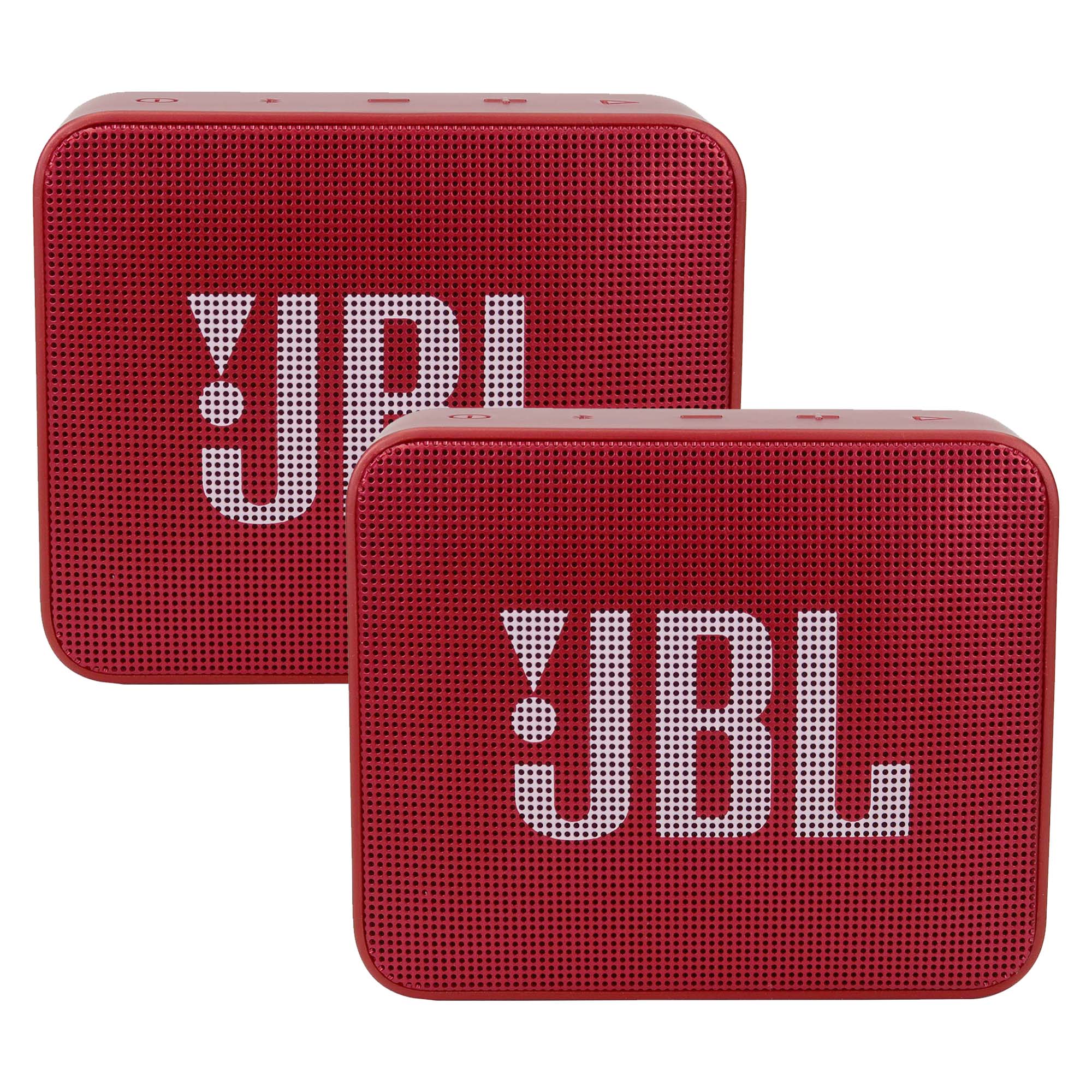 2x JBL GO 2 Wireless Waterproof Speaker Red