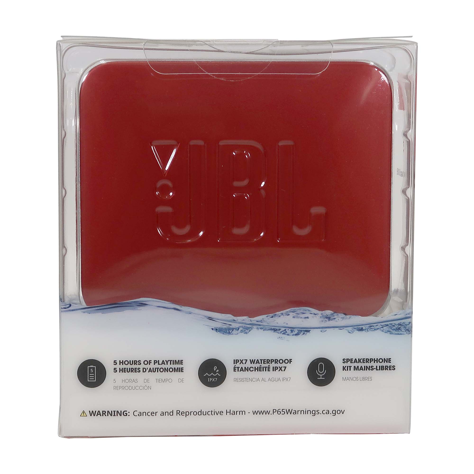 2x JBL GO 2 Wireless Waterproof Speaker Red - Image 4