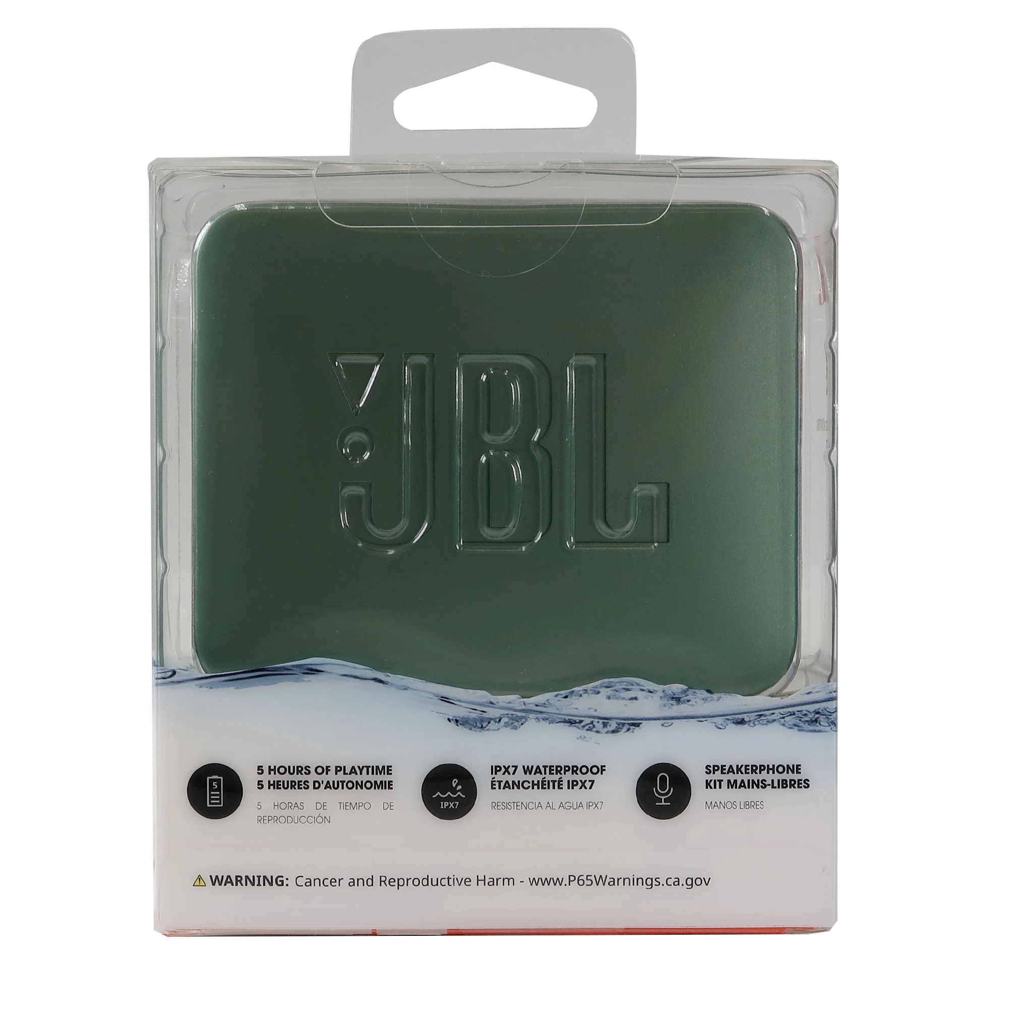 2x JBL GO 2 Portable Wireless Waterproof Speaker (Moss Green) - Image 7