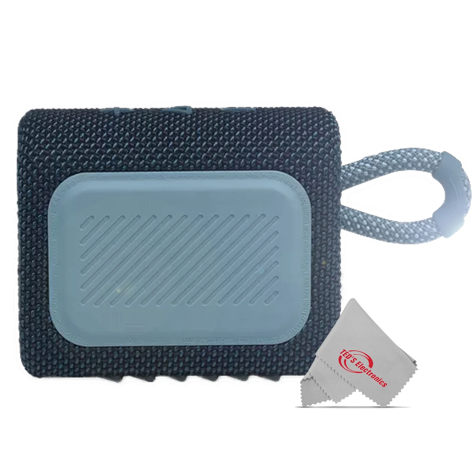 JBL Go 3 Portable Waterproof Wireless IP67 Dustproof Outdoor Bluetooth Speaker (Blue) with Soft Pouch Bag - Image 4