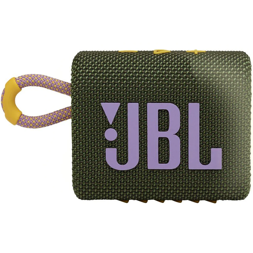 2x JBL Go 3 Portable Waterproof Wireless IP67 Dustproof Outdoor Bluetooth Speaker (Green) - Image 2