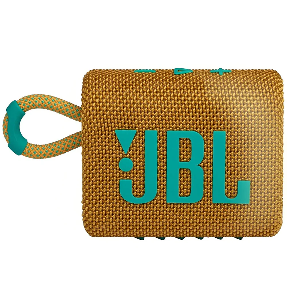 3x JBL Go 3 Portable Waterproof Wireless IP67 Dustproof Outdoor Bluetooth Speaker (Yellow) - Image 2