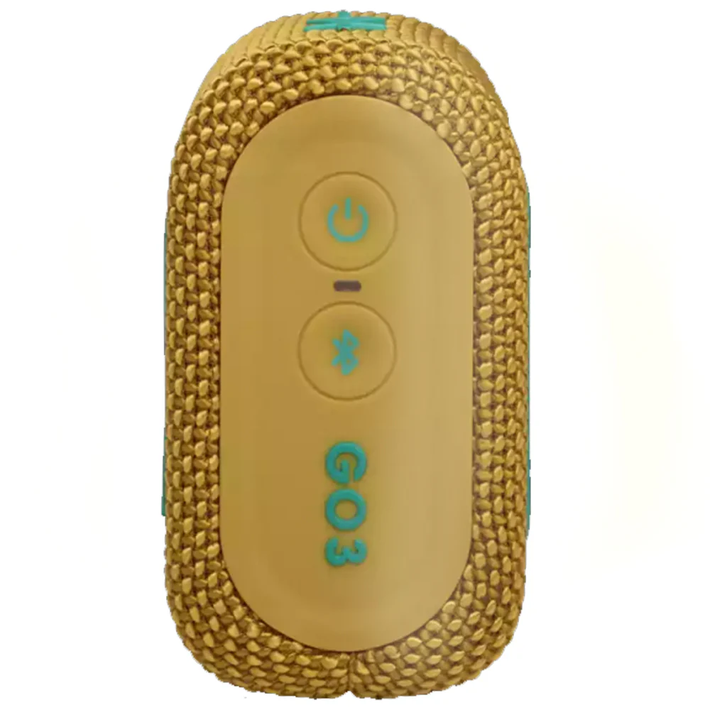 3x JBL Go 3 Portable Waterproof Wireless IP67 Dustproof Outdoor Bluetooth Speaker (Yellow) - Image 4