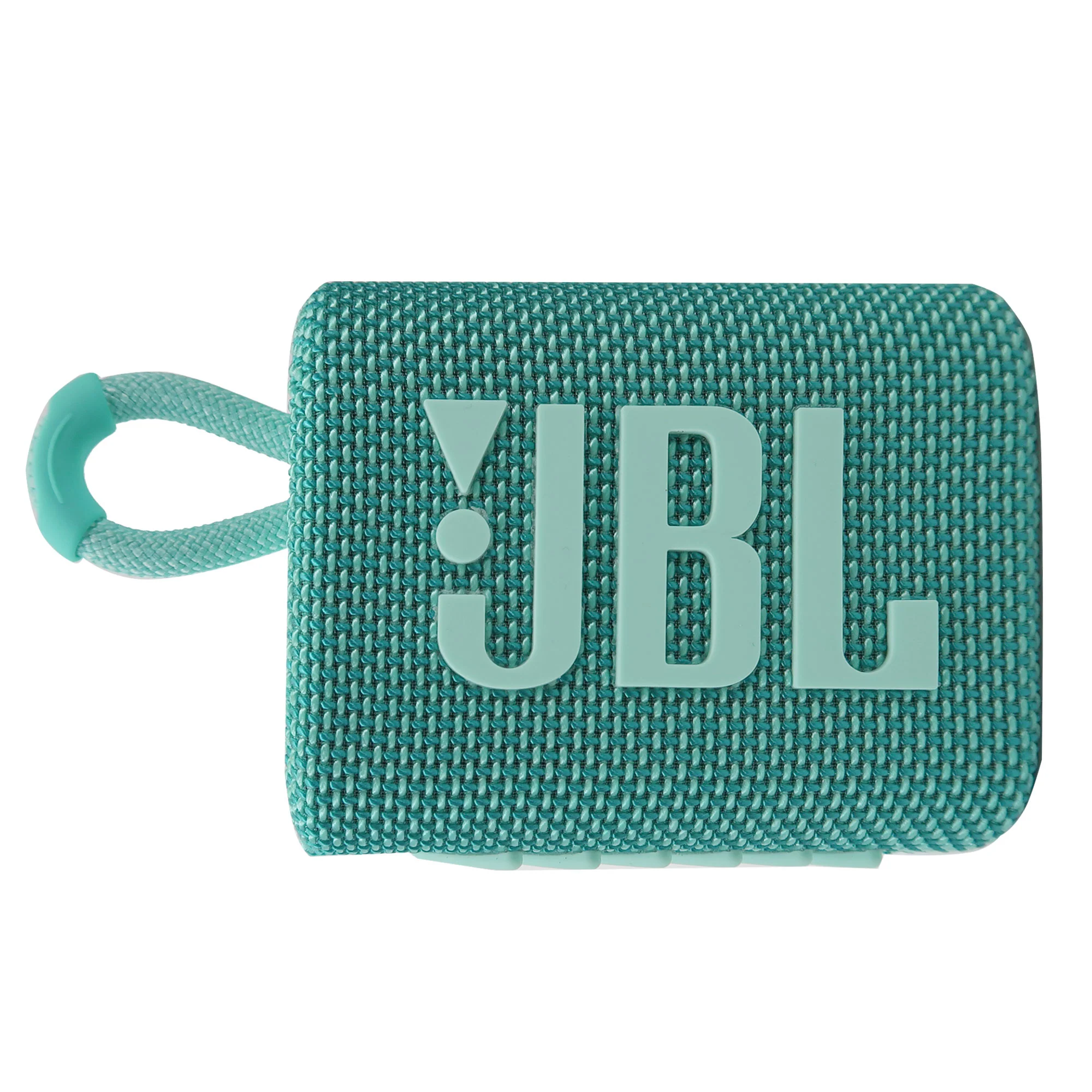 JBL Go 3 Portable Waterproof Wireless IP67 Dustproof Outdoor Bluetooth Speaker (Teal) with Soft Pouch Bag - Image 2