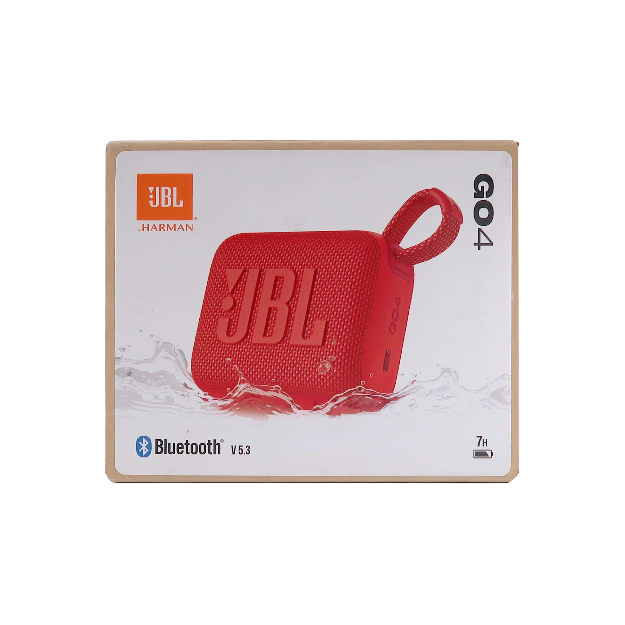 JBL Go 4 Portable Wireless Bluetooth Speaker (Red) - Image 5