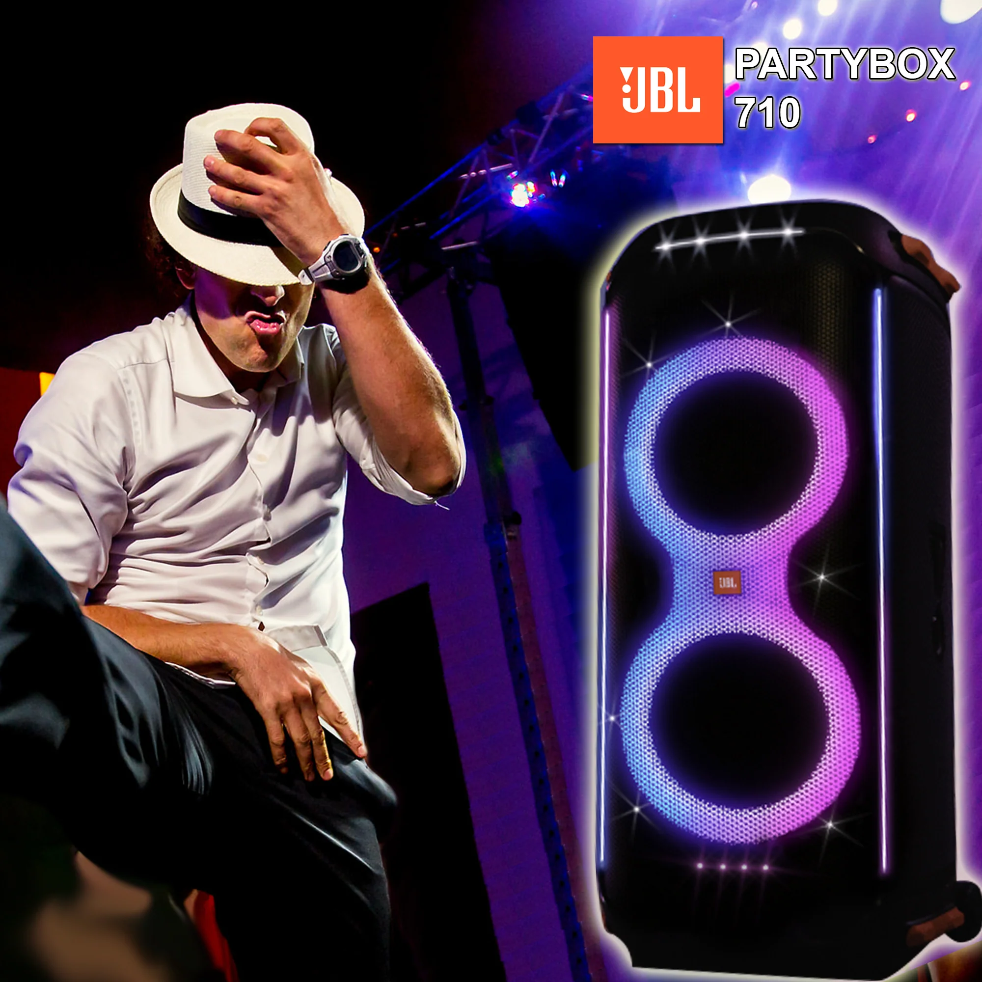 JBL PartyBox 710 800W Wireless Speaker - Image 4