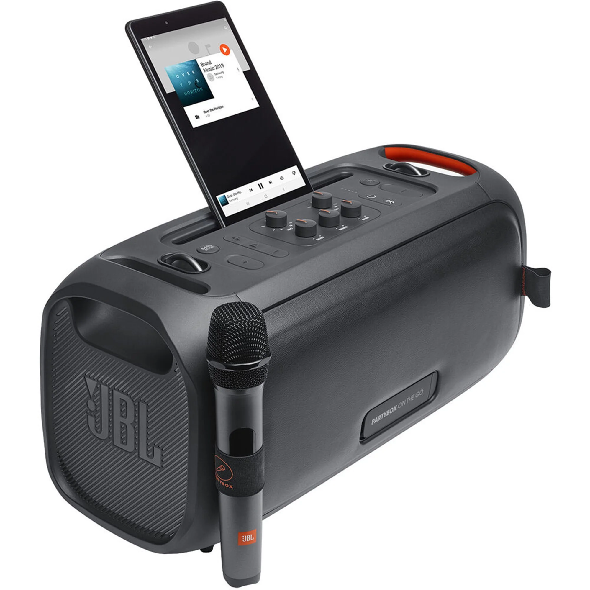 JBL PartyBox On-The-Go Portable Bluetooth Speaker (Black) - Image 6