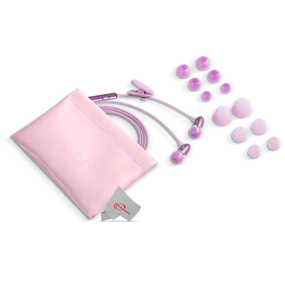 JLAB Jbuds Metal Earbuds Pink Compatible with All Mobile Smart Devices and MP3 Players - Image 4