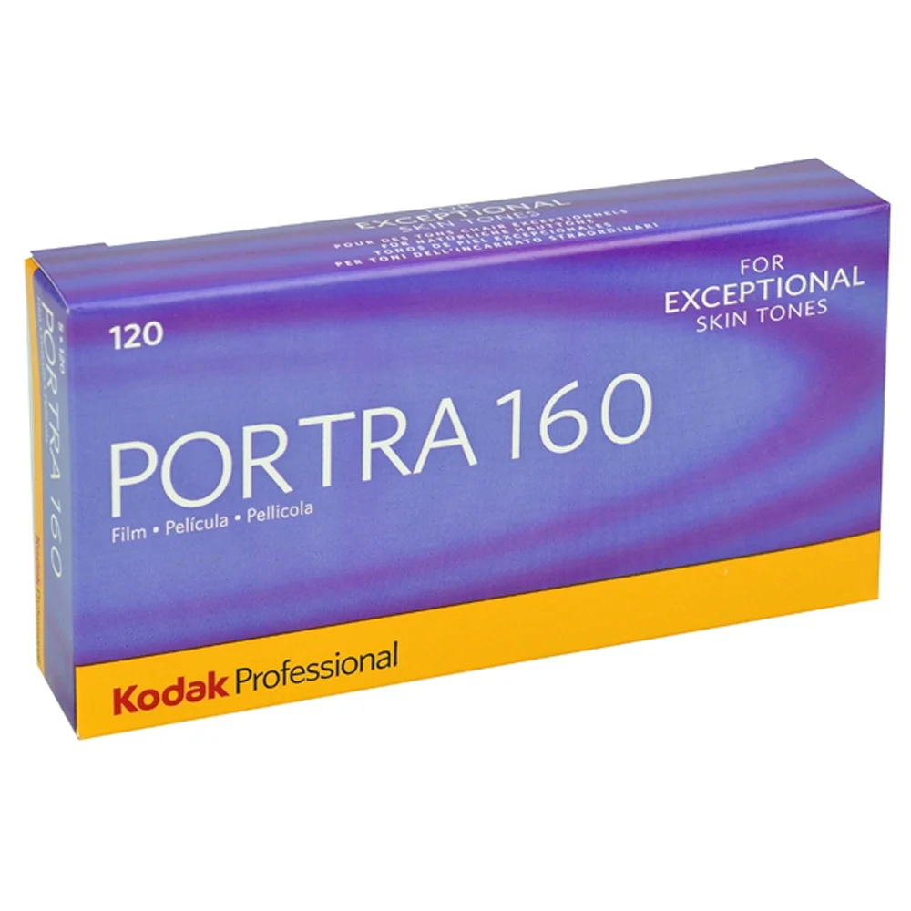 10x Kodak Portra 160 Color Negative Film ISO 160, Size 120, Pack of 5 - Image 2