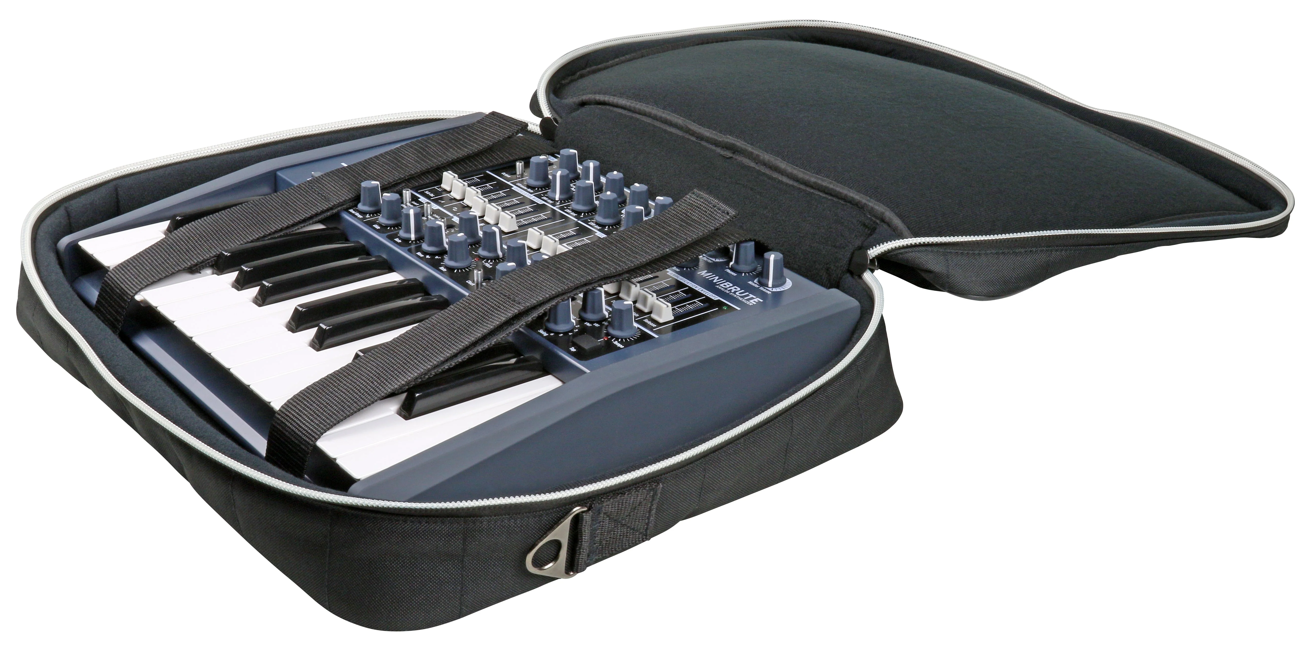 Kaces Luxe Keyboard & Gear Bag Small and Medium for Small Keyboards, Mixers, Controllers, Drum Machines, and Audio Gear - Image 10