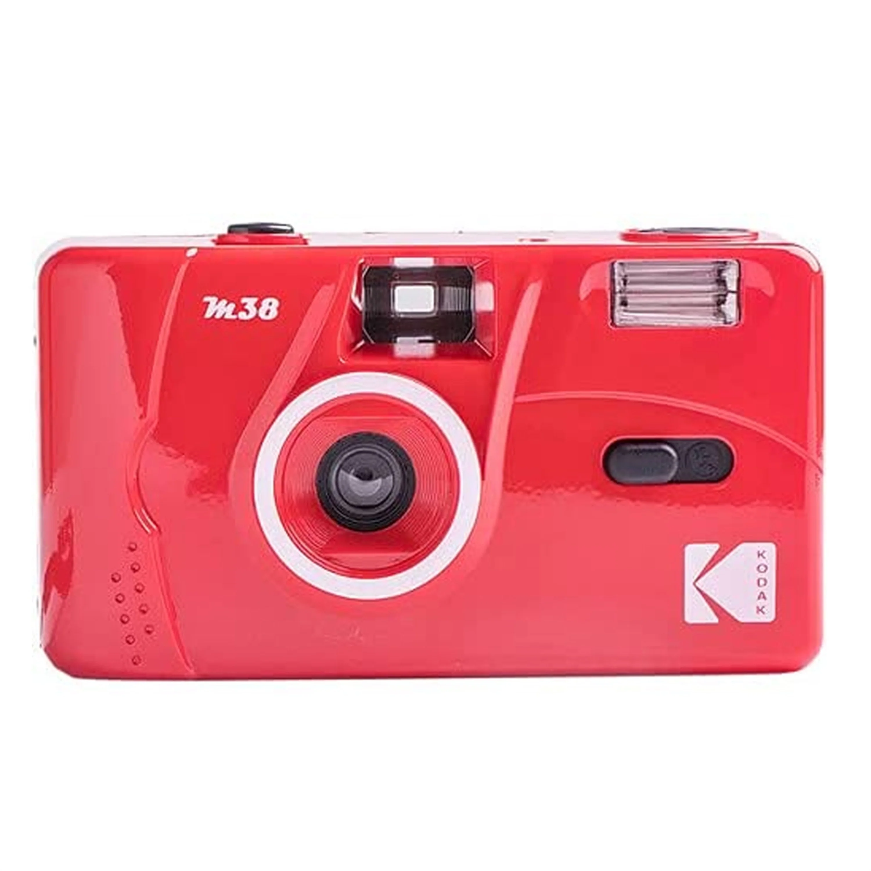 Kodak M38 35mm Film Camera (Flame Scarlet) with GOLD 200 Color Negative Film Best Basic Gift - Image 2