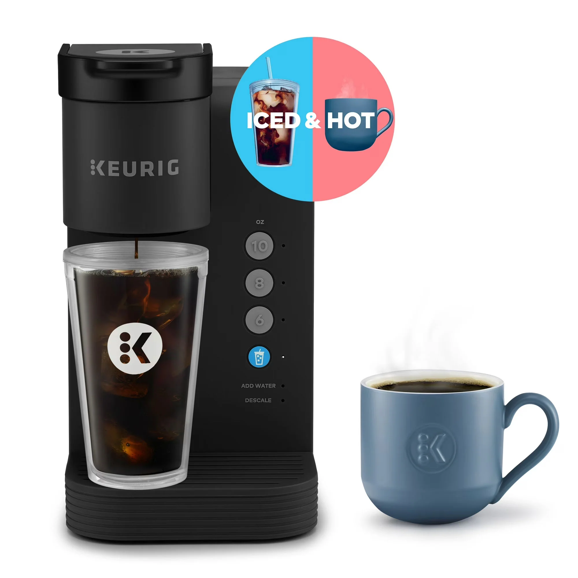 Keurig K-Express Essentials Single Serve K-Cup Pod Coffee Maker, Black