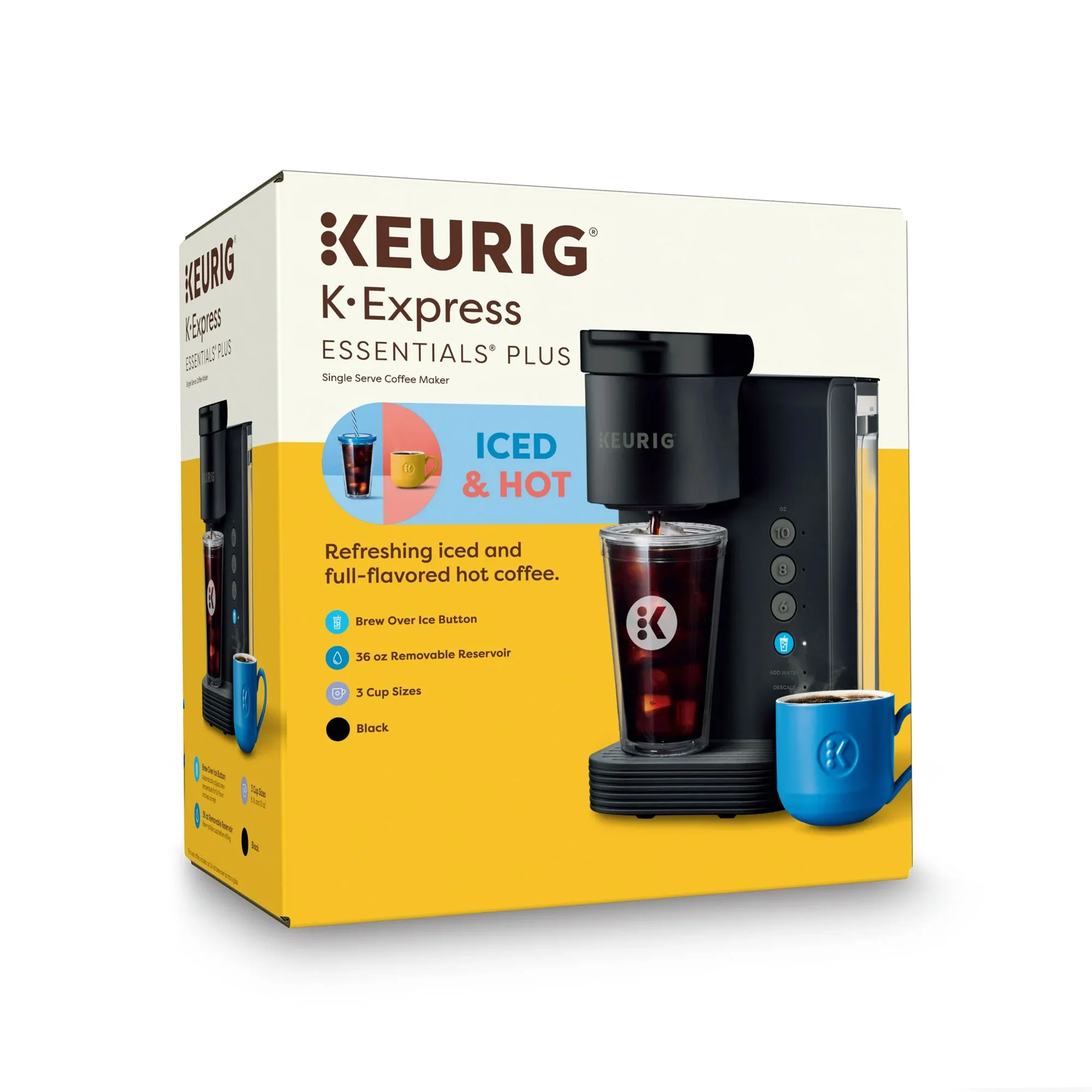 Keurig K-Express Essentials Single Serve K-Cup Pod Coffee Maker, Black - Image 11