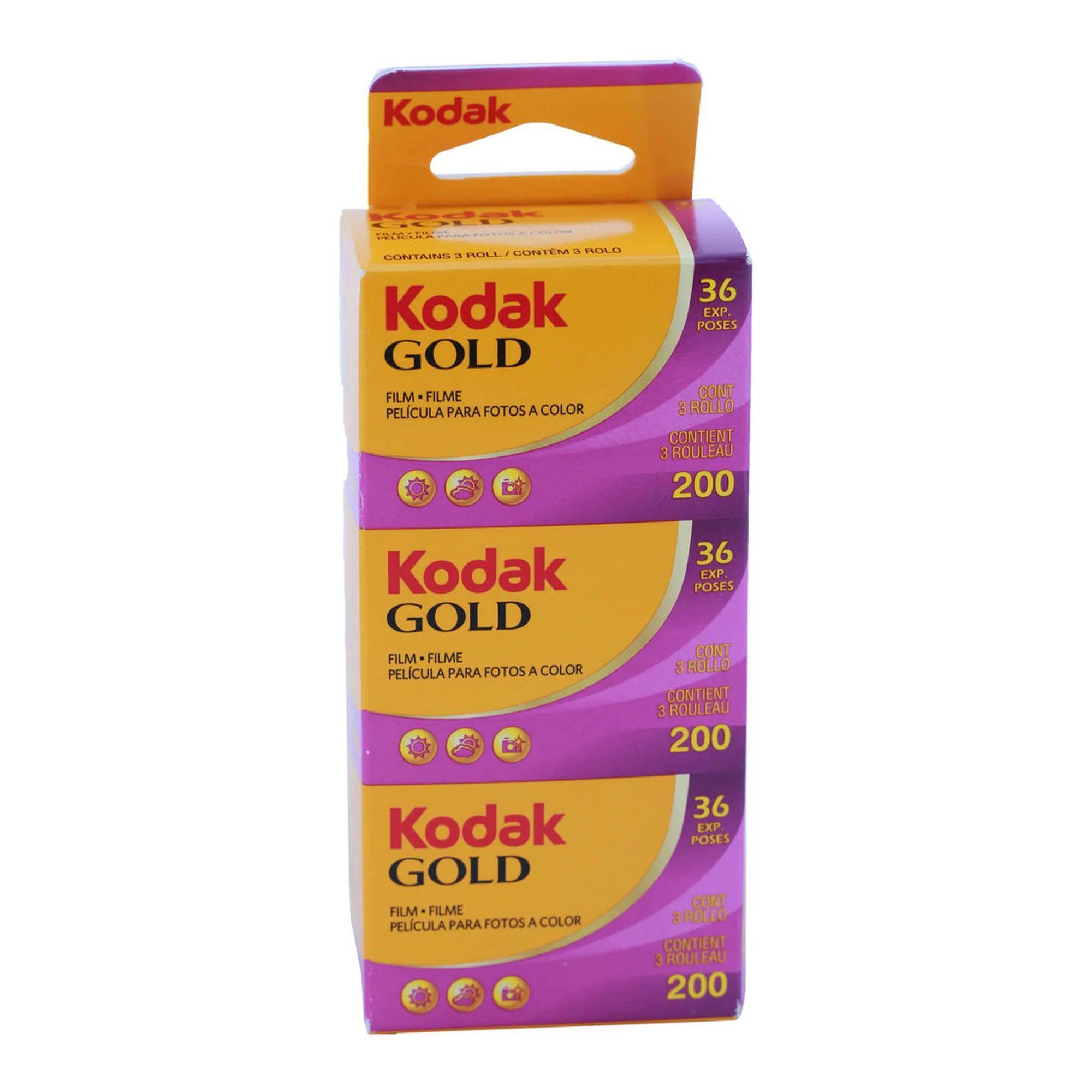 2x Kodak Professional Ektar 100 Color Negative Film (35mm, 36 Exposures) with Kodak GOLD 200 Color Negative Film (35mm, 36 Exposures) - 3 Pack - Image 3