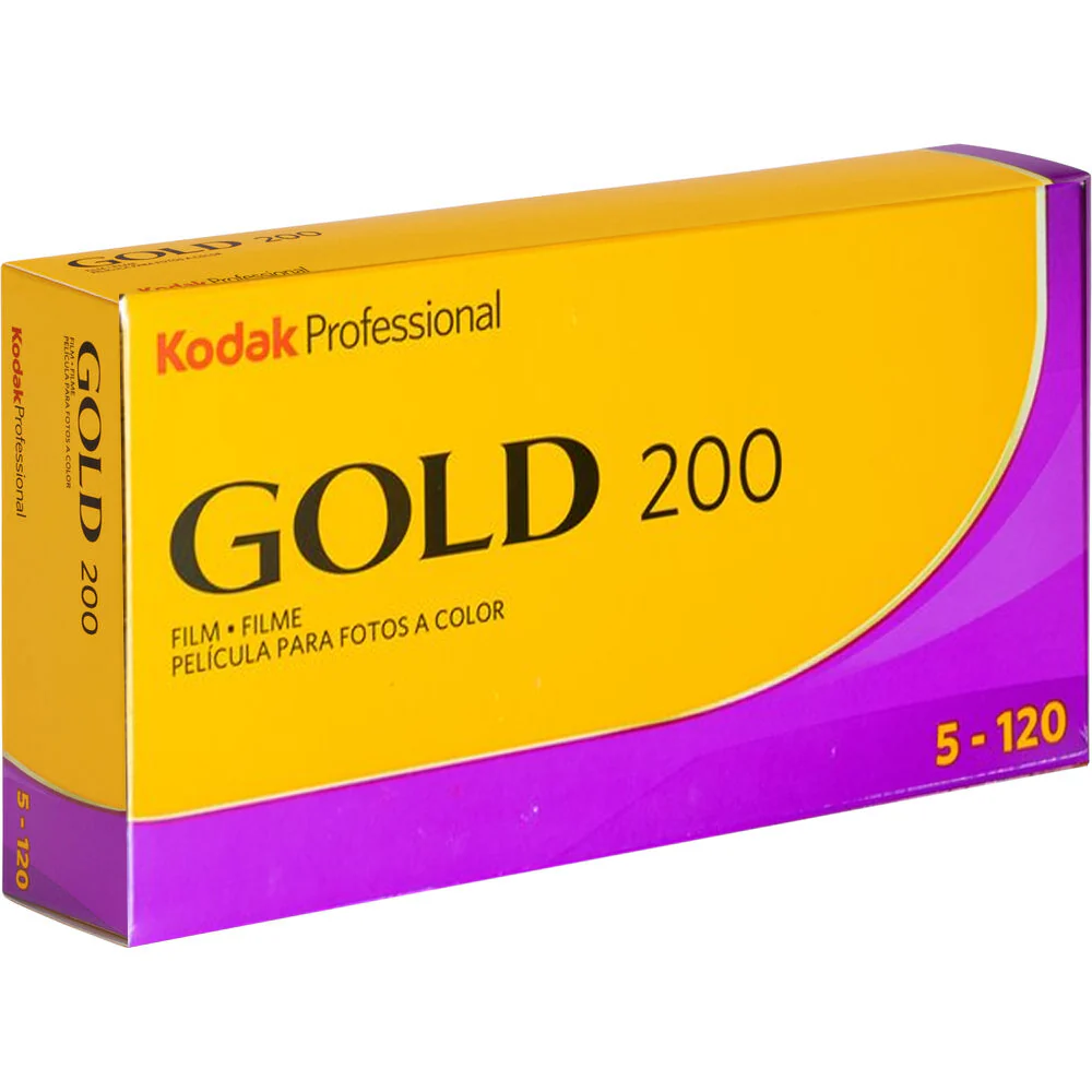 Kodak 200 Gold Color Negative Film, 5 Pk + Kodak 856 8214  Tmax 400 Black White ISO 400 Negative Film - Image 2