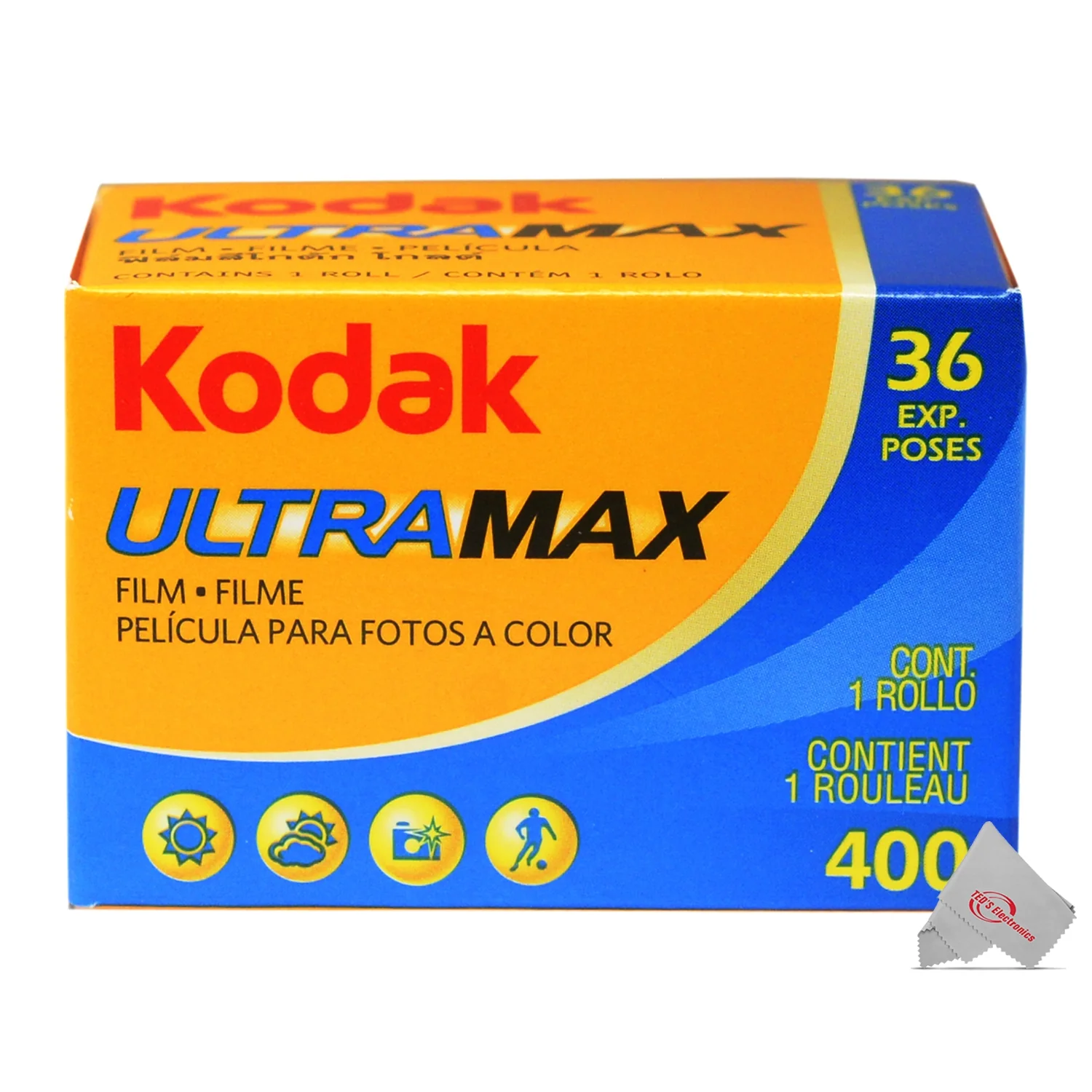 Kodak Ultramax 400 35mm Film Color Negative Film - 5 Rolls - 180 Exposures Total - Image 4