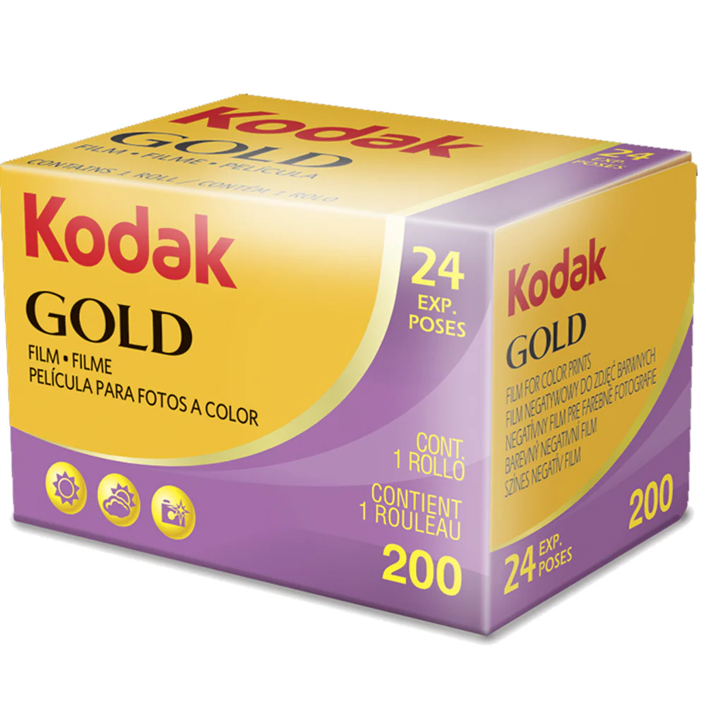 Kodak GOLD 200 Color Negative Film 35mm Roll Film, 24 Exposures with Ilford HP5 Plus Black and White Negative Film (35mm Roll Film, 36 Exposures) - Image 3