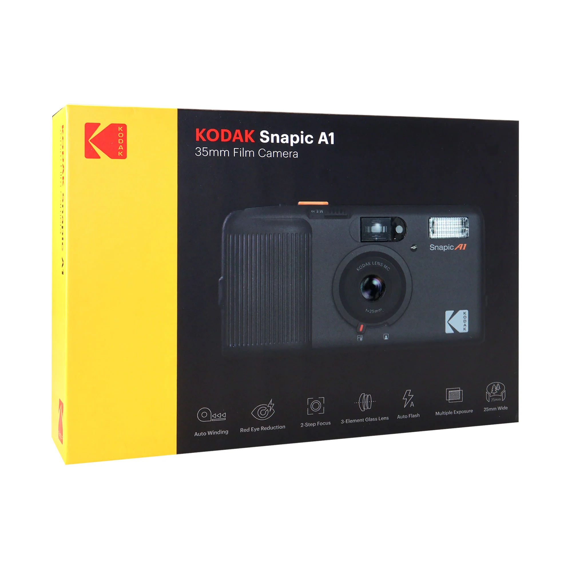Kodak Snapic A1 35mm Film Camera (Rhino Gray) - Image 5