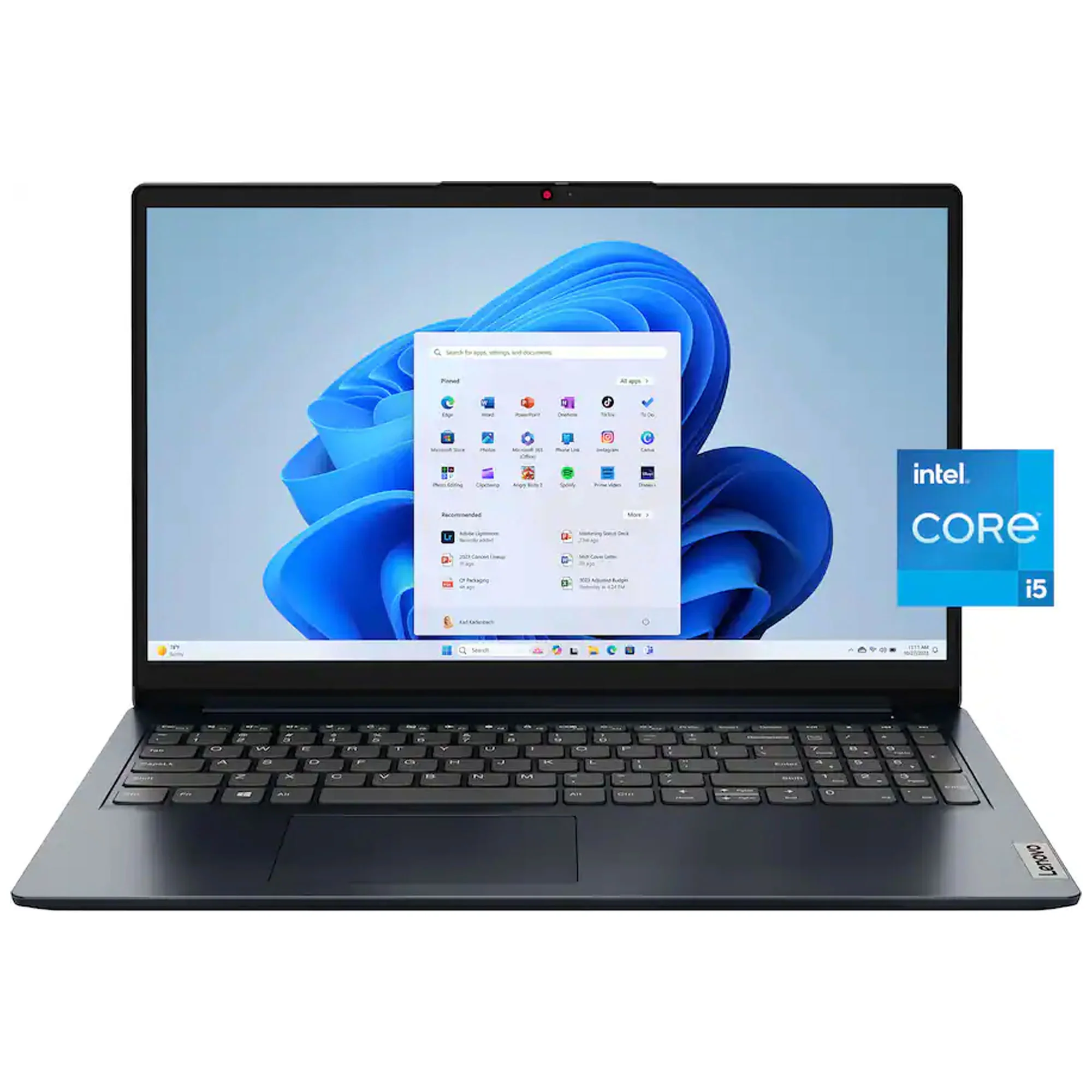 Lenovo Ideapad 1i 15.6" Full HD Touchscreen Laptop - Intel Core i5-1334U - 16GB Memory, 512GB SSD (Abyss Blue)