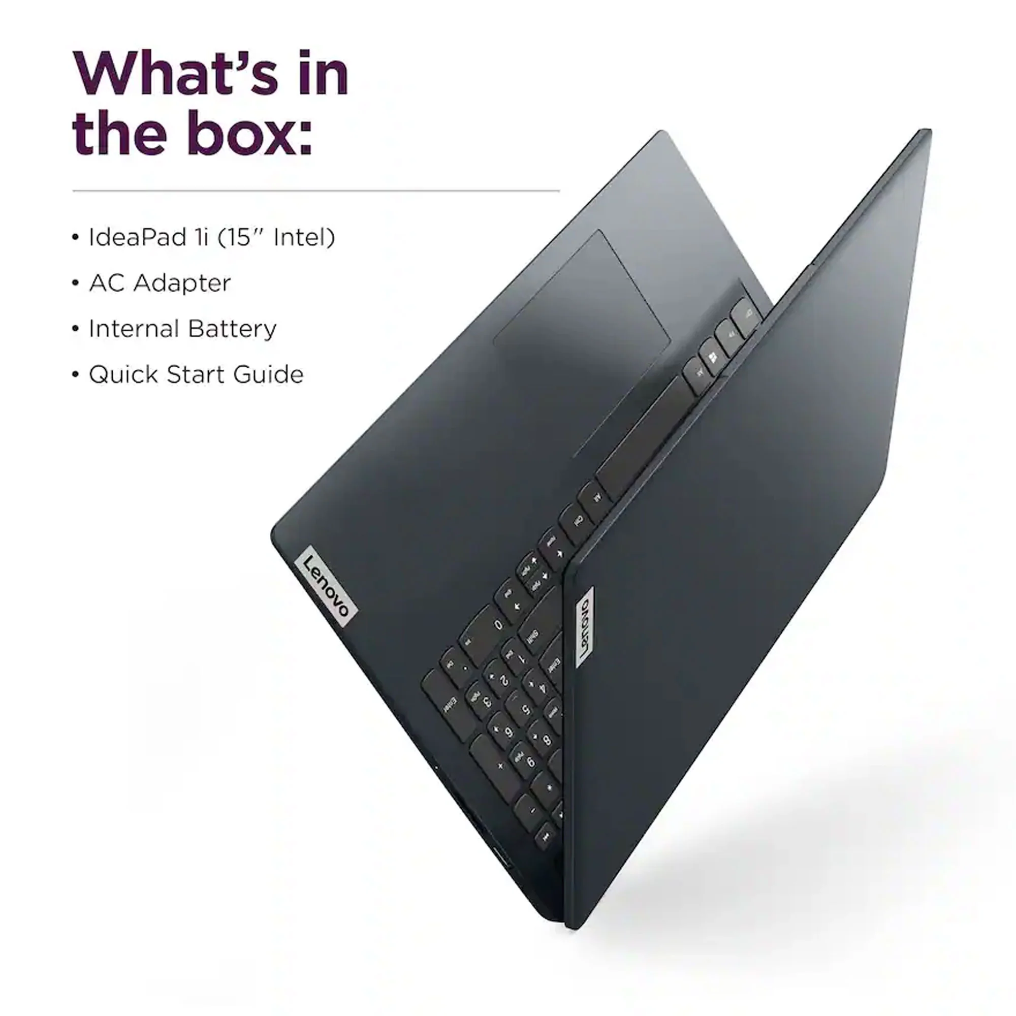 Lenovo Ideapad 1i 15.6" Full HD Touchscreen Laptop - Intel Core i5-1334U - 16GB Memory, 512GB SSD (Abyss Blue) - Image 7