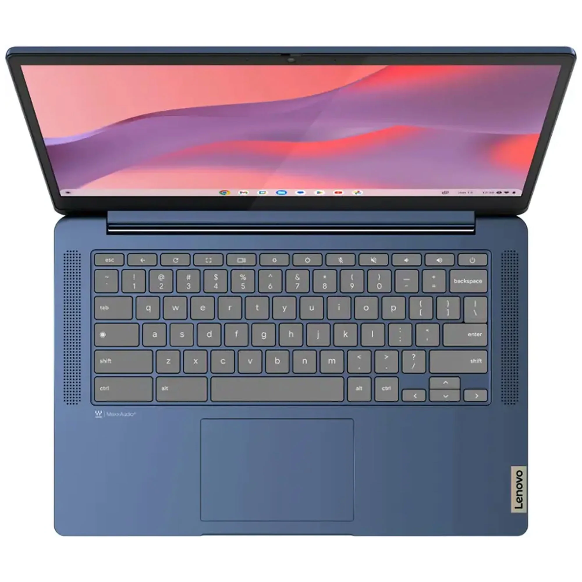 Lenovo IdeaPad Slim 3 Chromebook 14" Full HD Laptop - MediaTek Kompanio 520 - 4GB Memory - 64GB eMMC (Abyss Blue) - Image 2