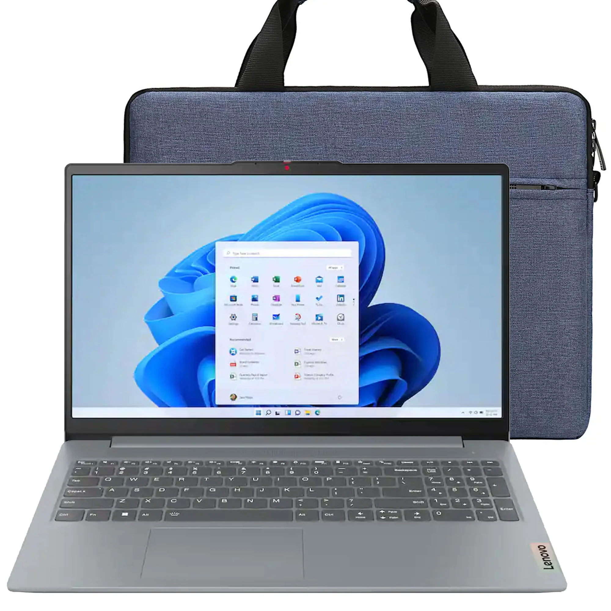 Lenovo IdeaPad Slim 3i 15.6" Full HD Intel i3-N305 8GB 128GB UFS Arctic Grey + Bag