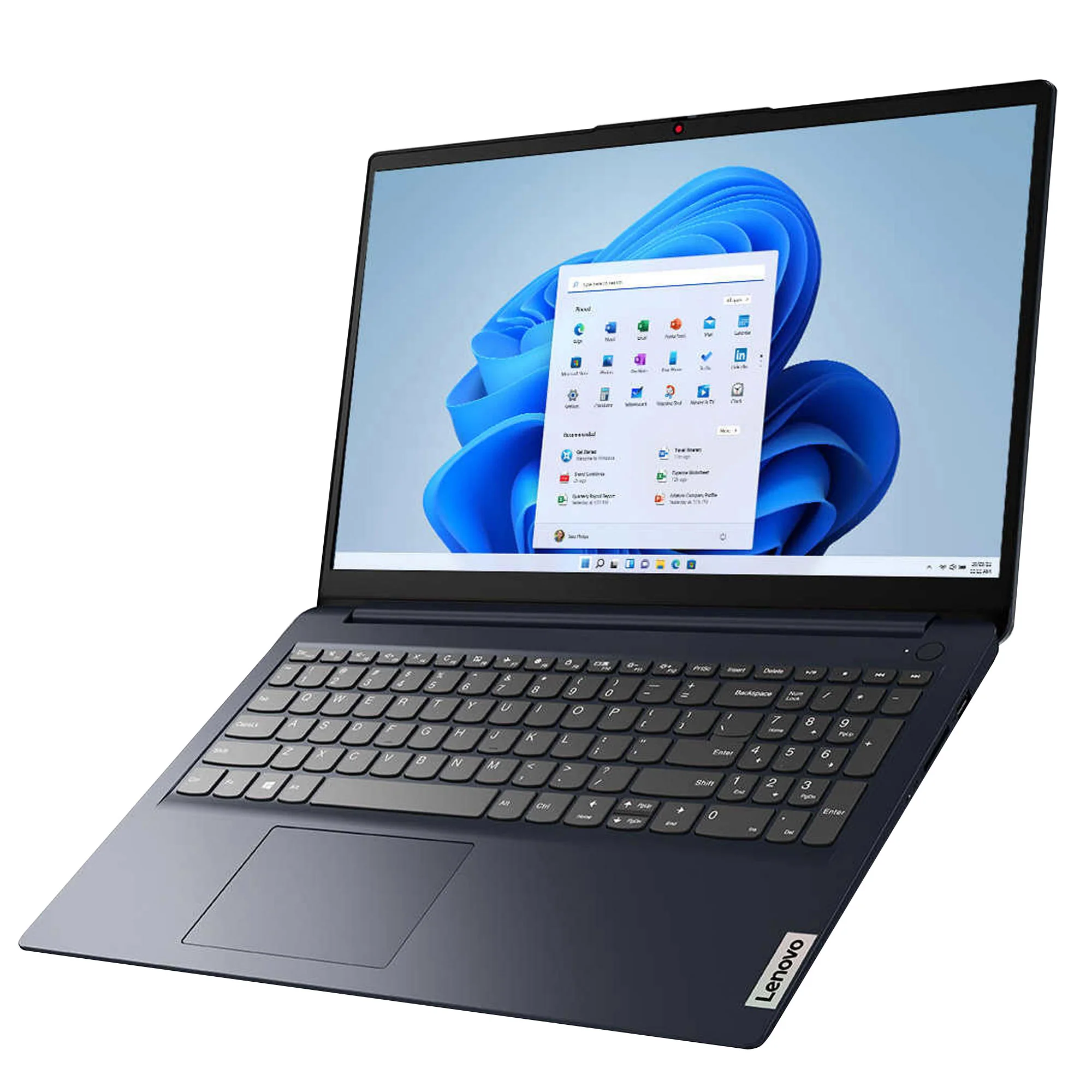 Lenovo IdeaPad 1 15.6" Laptop - Microsoft 365 Personal (Blue) with Printer Essentials Digital Download Card for PC with Cables - Image 9