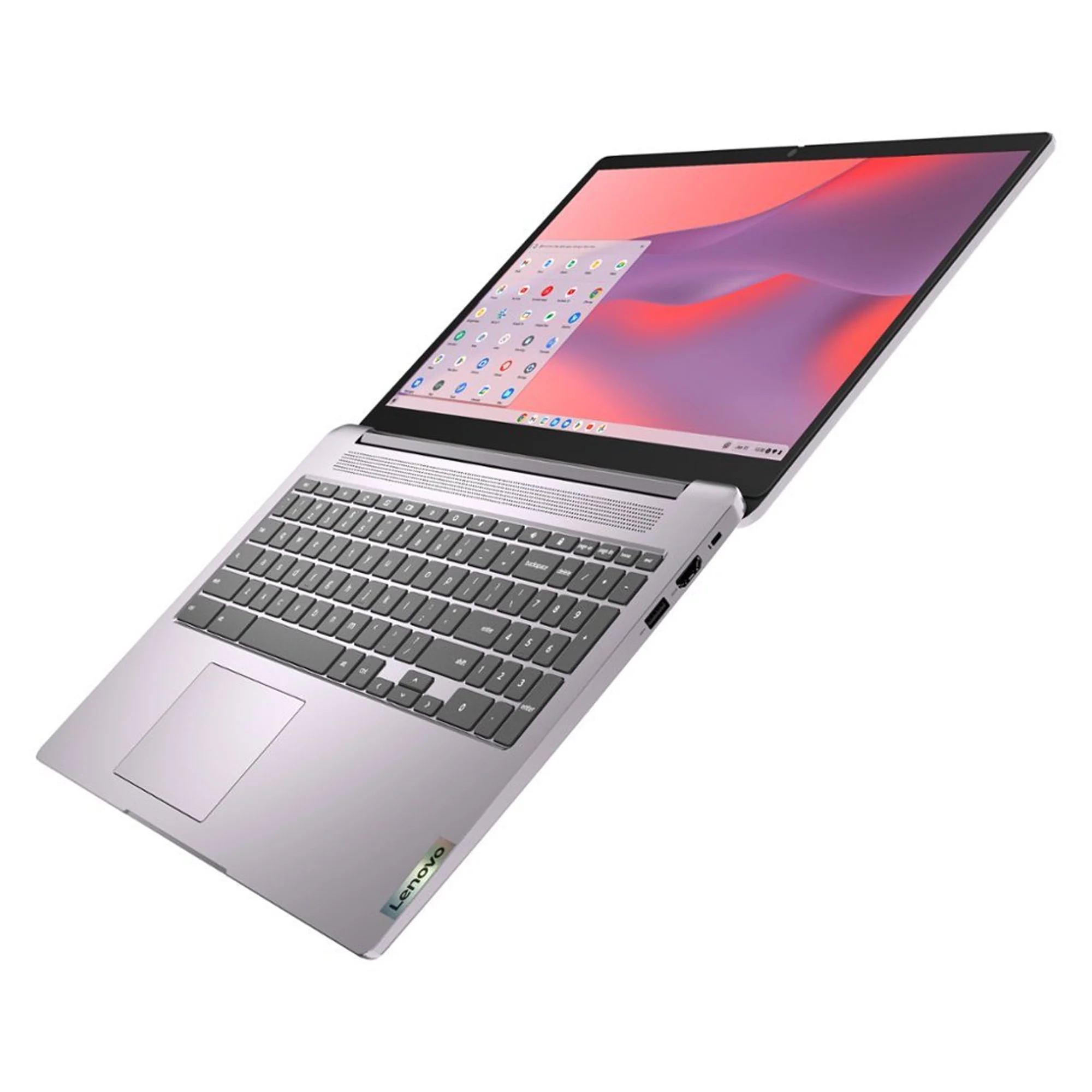 Lenovo IdeaPad 3i Chromebook 15.6" FHD Intel Celeron Laptop - 4GB Memory with 64GB eMMC Storage (Artic Grey) with Sennheiser MKE 200 Mobile Kit and Samsung 64GB microSDXC Card - Image 3
