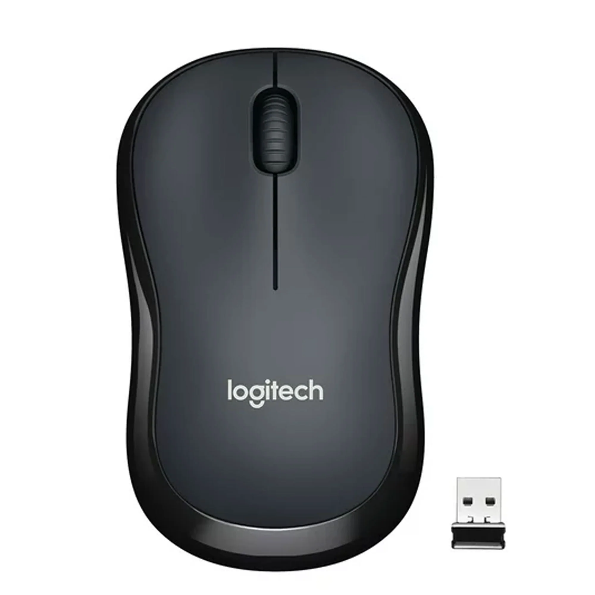 Logitech Silent Touch Wireless Mouse (Black) - Image 2