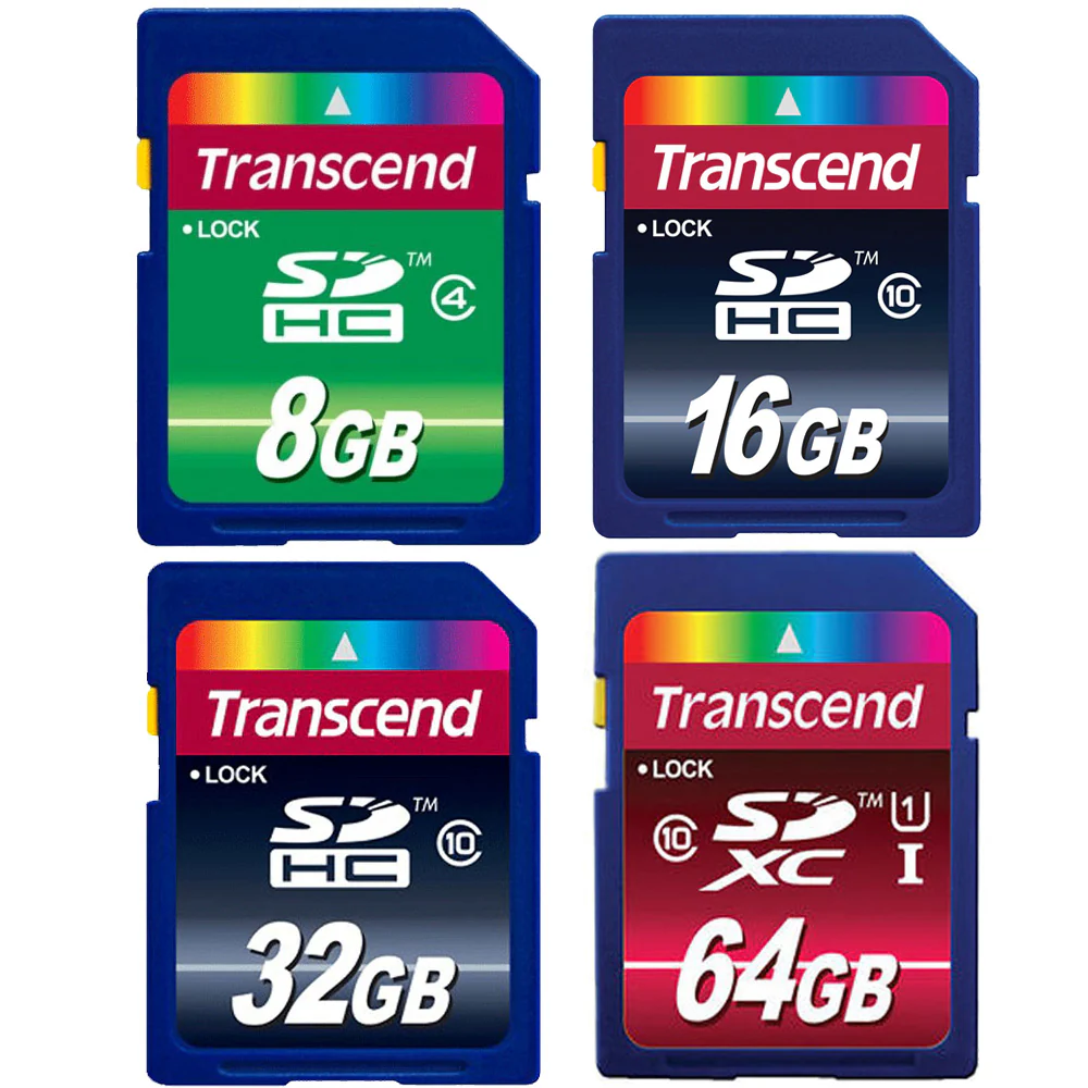 8GB 16GB 32GB 64GB SDHC Memory Cards from Transcend Kingston or Sandisc - Image 2
