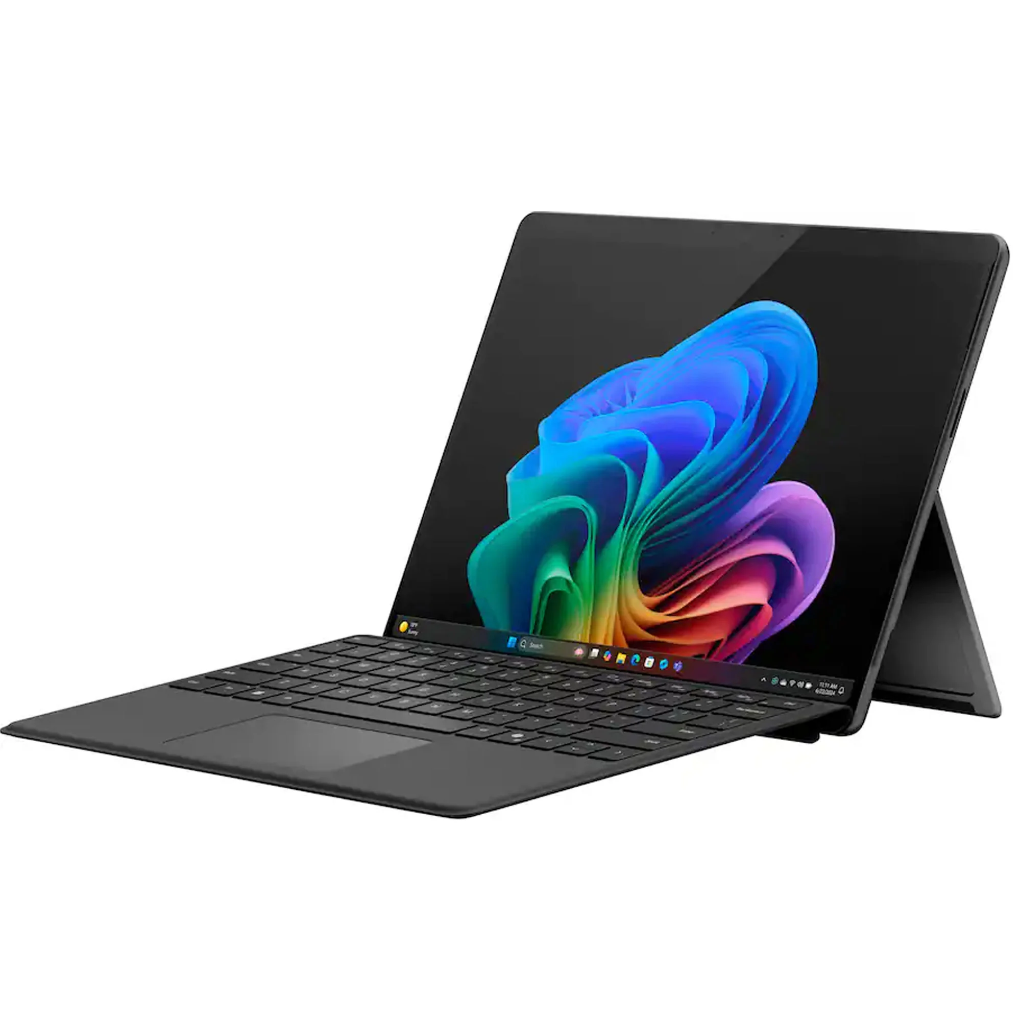 Microsoft Surface Pro Copilot+ PC 13” Tablet + Keyboard - Snapdragon X Plus 10 Core - 16GB RAM, 512GB SSD (Black) - Image 2