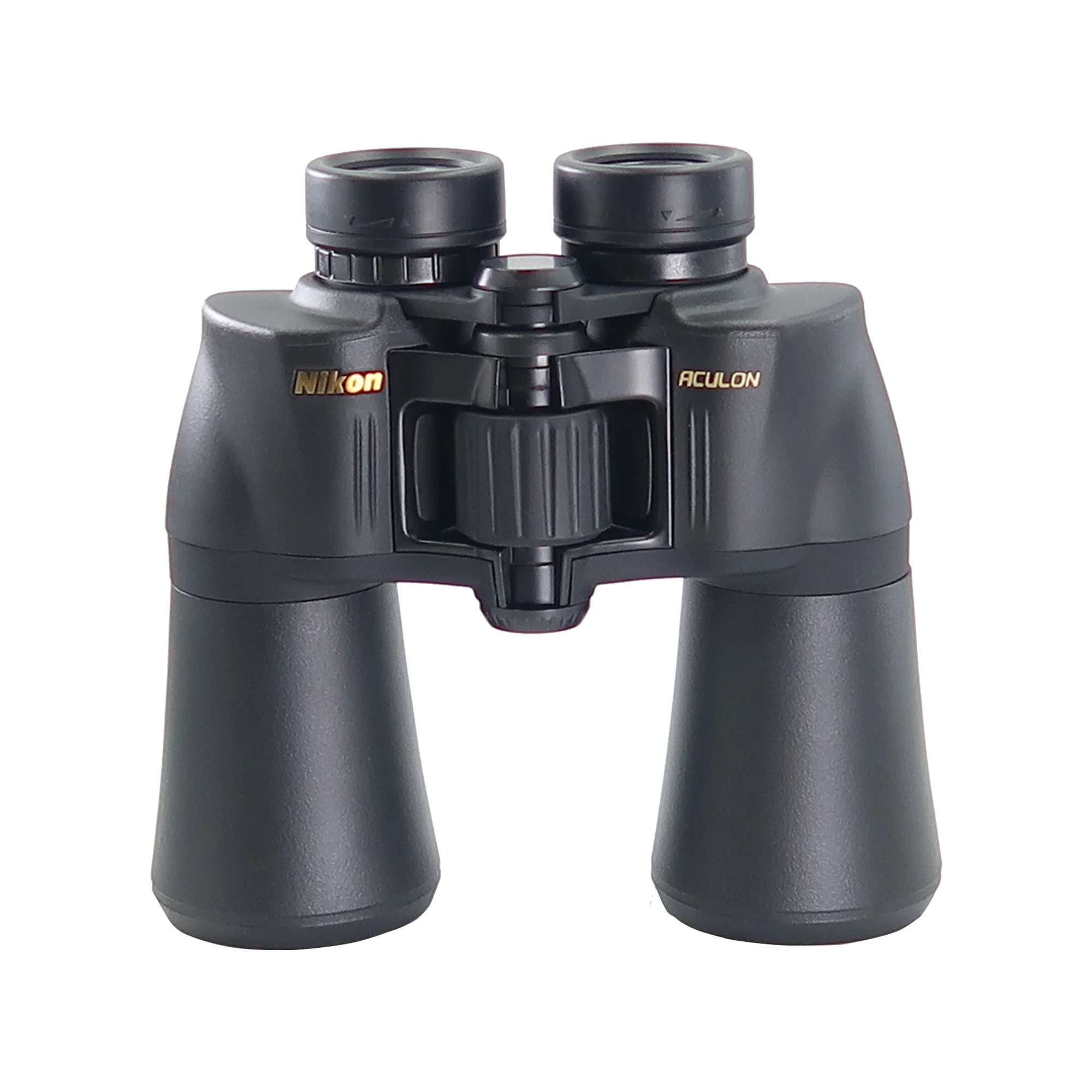 Nikon 16x50 Aculon A211 Binocular (Black) 8250 with 62" Tripod High Quality 8lb Capacity 3-Way Fluid Pan Head Quick Release Bubble Level and Backpack - Image 3
