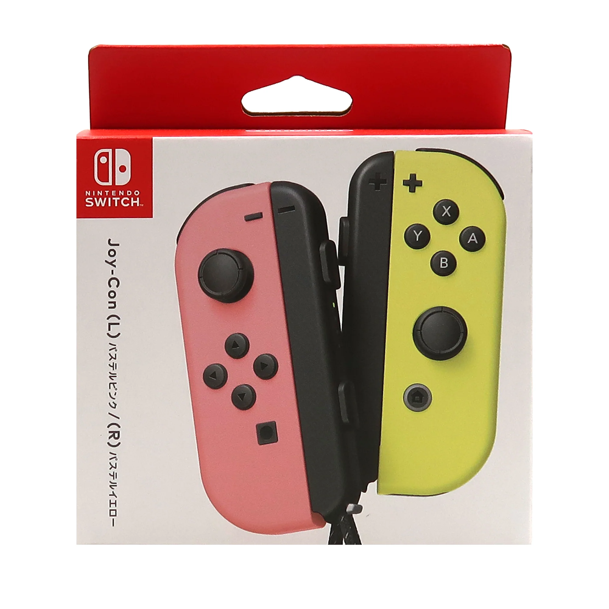 Nintendo Switch Joy-Con Controllers (Pastel Pink / Pastel Yellow) with JLab Play Gaming Wireless Bluetooth Earbuds - Image 4