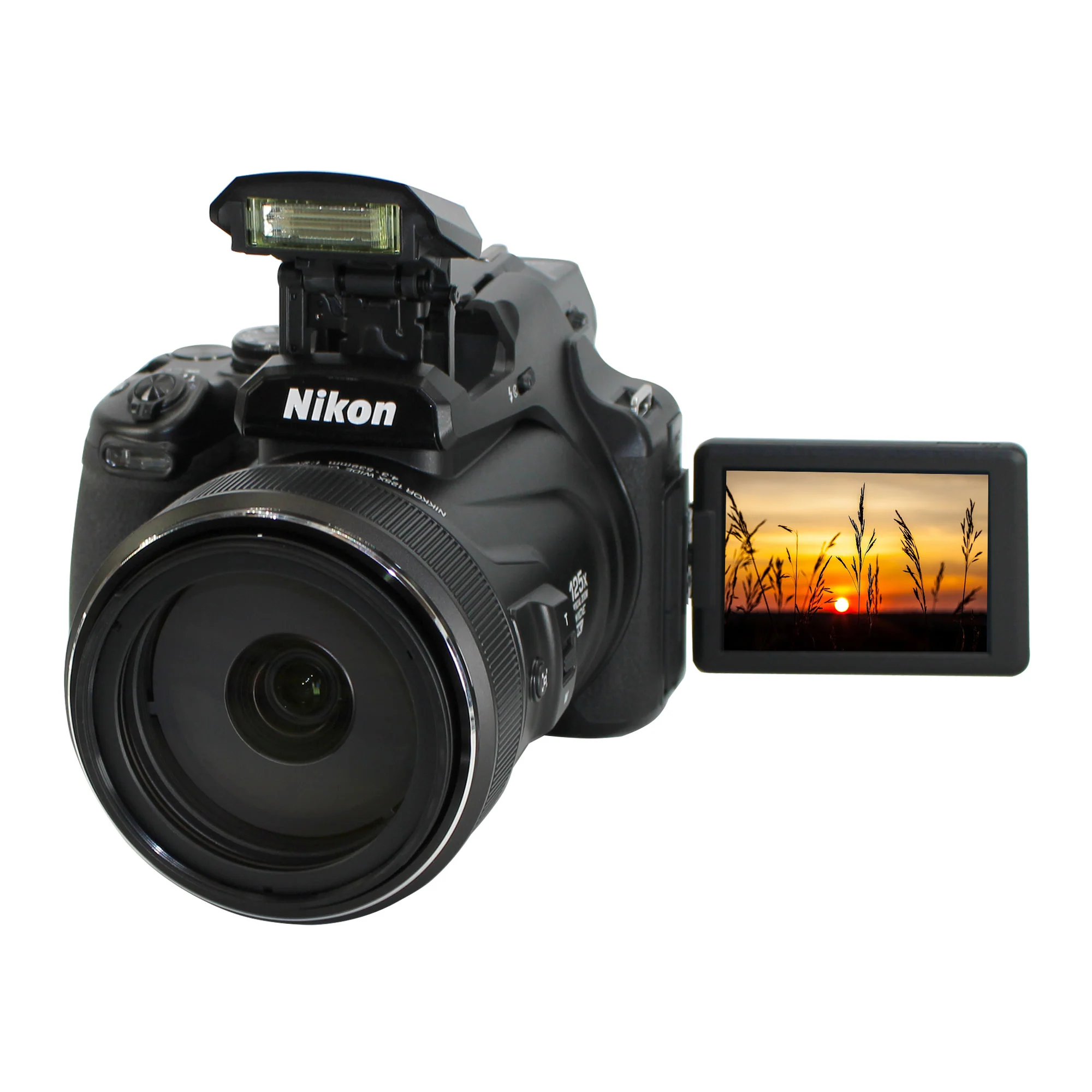 Nikon COOLPIX P1100 16MP Digital Camera (Black) Complete Photo Editing Kit - Image 3
