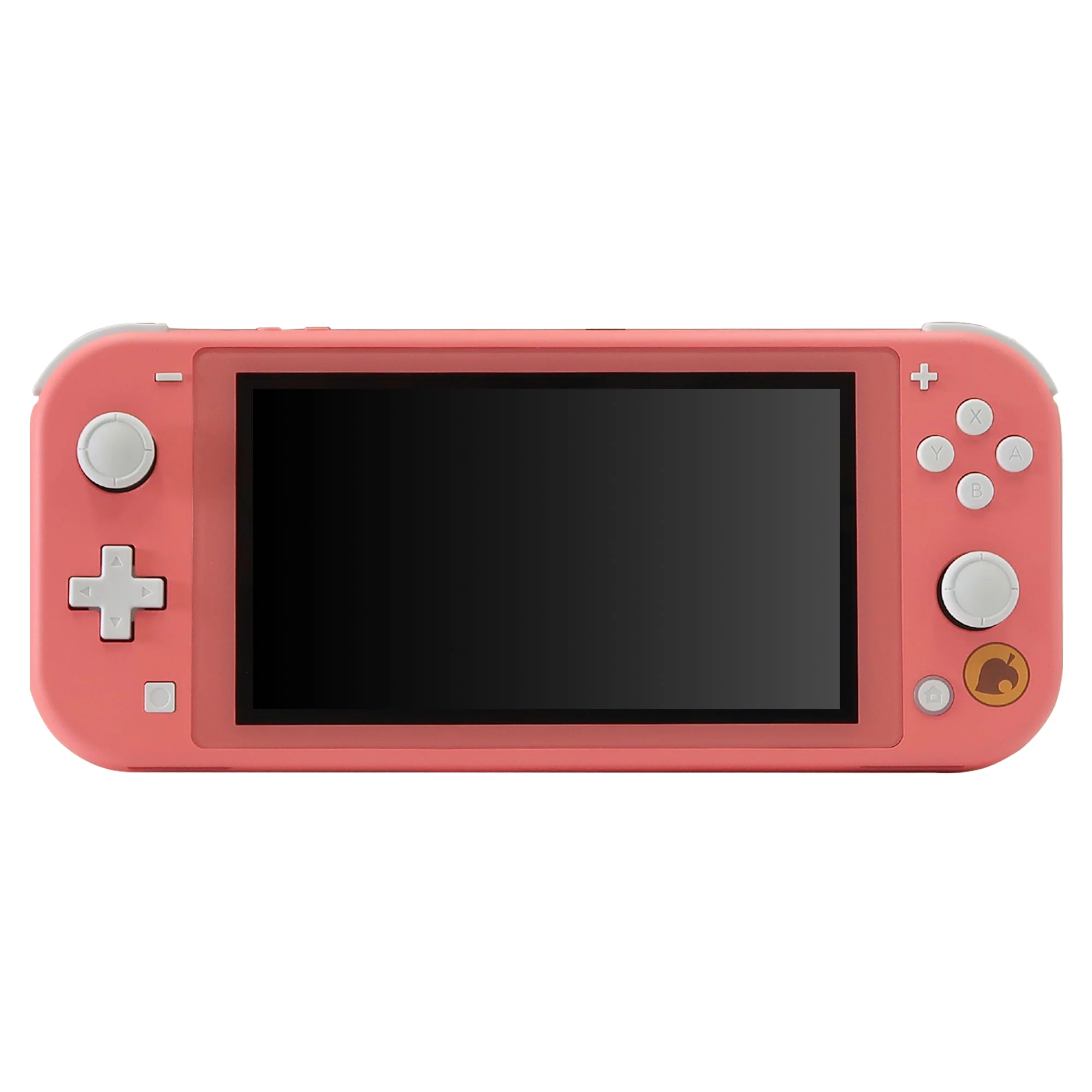Nintendo Switch Lite Console (Coral) with Animal Crossing Game: New Horizons Bundle - Isabelle's Aloha Edition